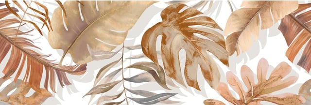 AZULEJO PASTA BLANCA 30X90CM FLORAL CALIDO B