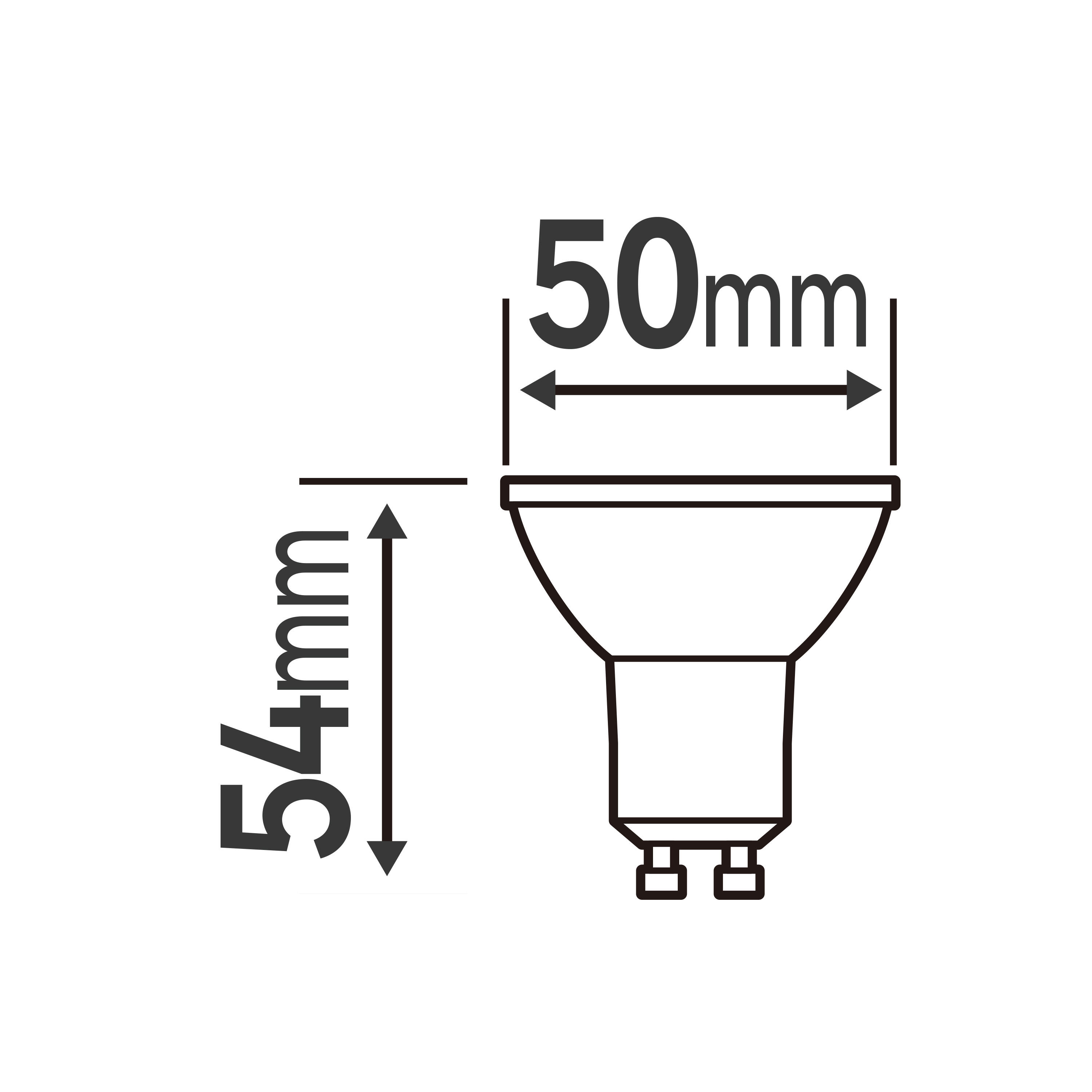 Ampoule LED GU10 4000K - ZEIGER - 3