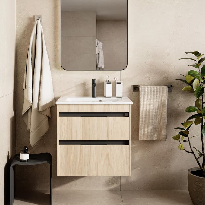Grifo lavabo negro