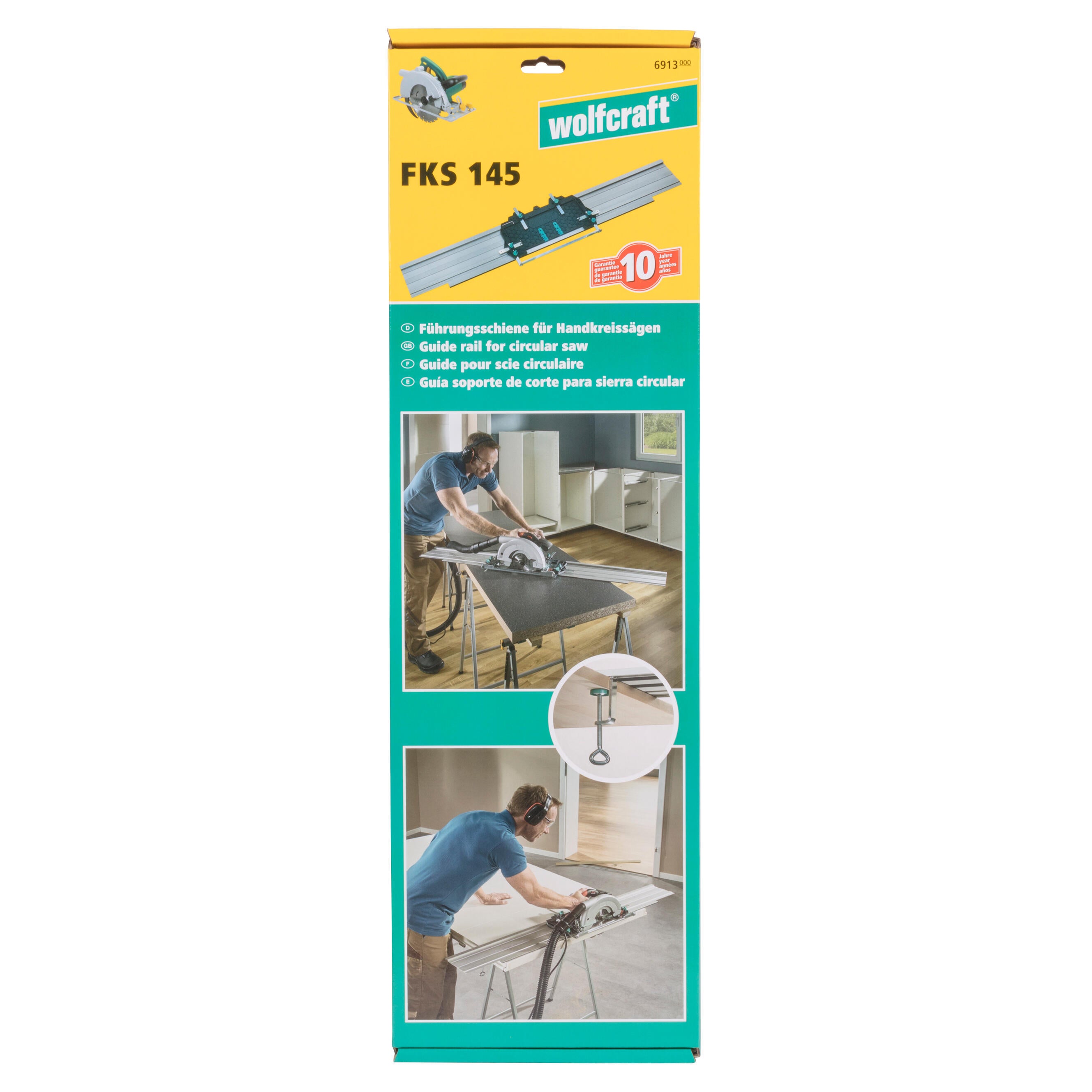 Guide de scie circulaire FKS145 - 6913000 WOLFCRAFT - 15