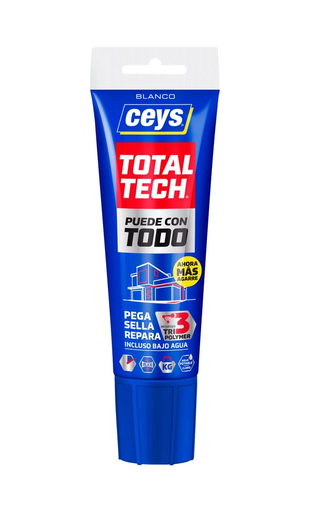Sellador adhesivo CEYS Total Tech MS-TECH 125 ml blanco