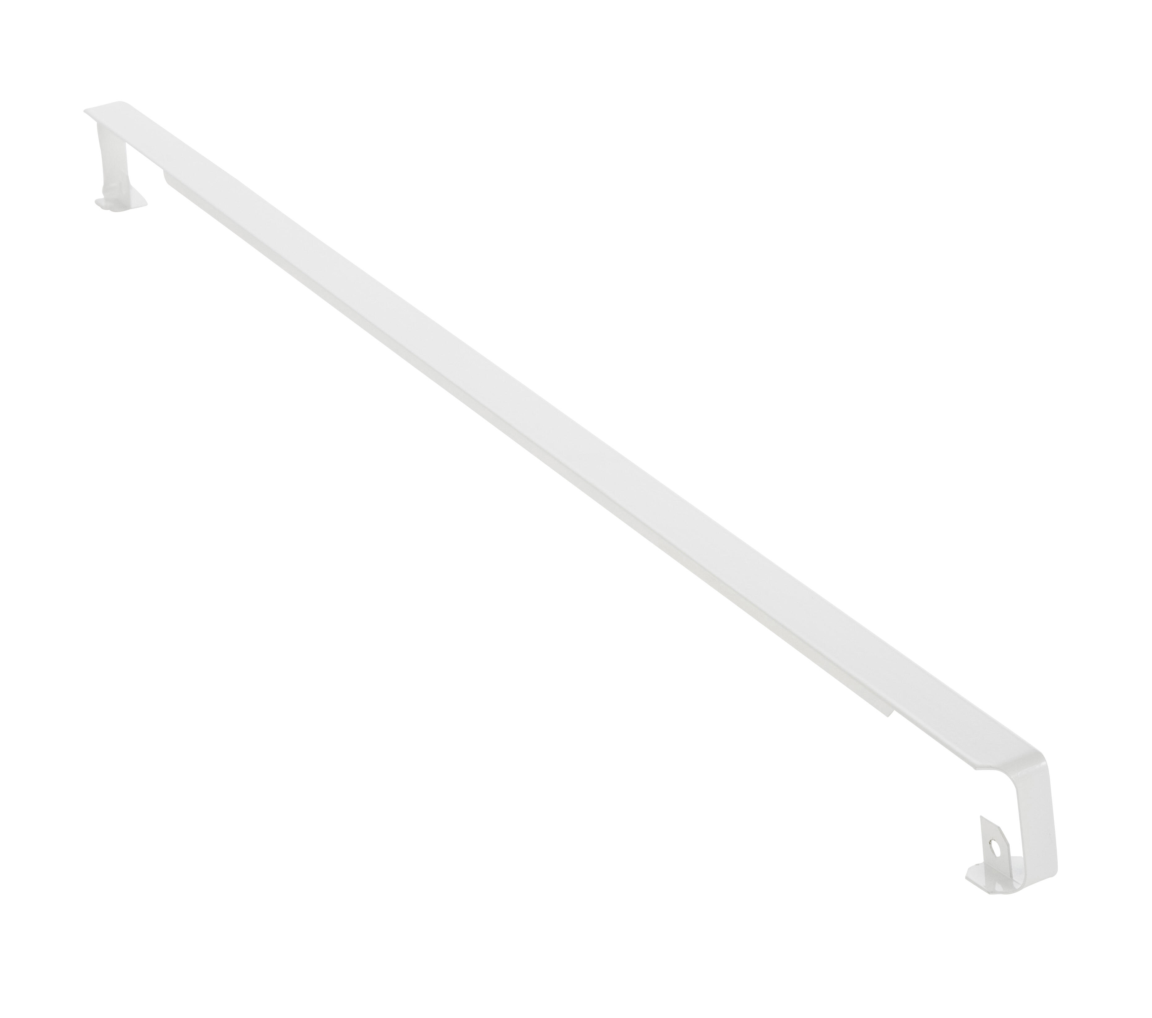 Profil de jonction d'angle 2 quarts de rond rayon 6-8 mm 38x670 mm Blanc - 3