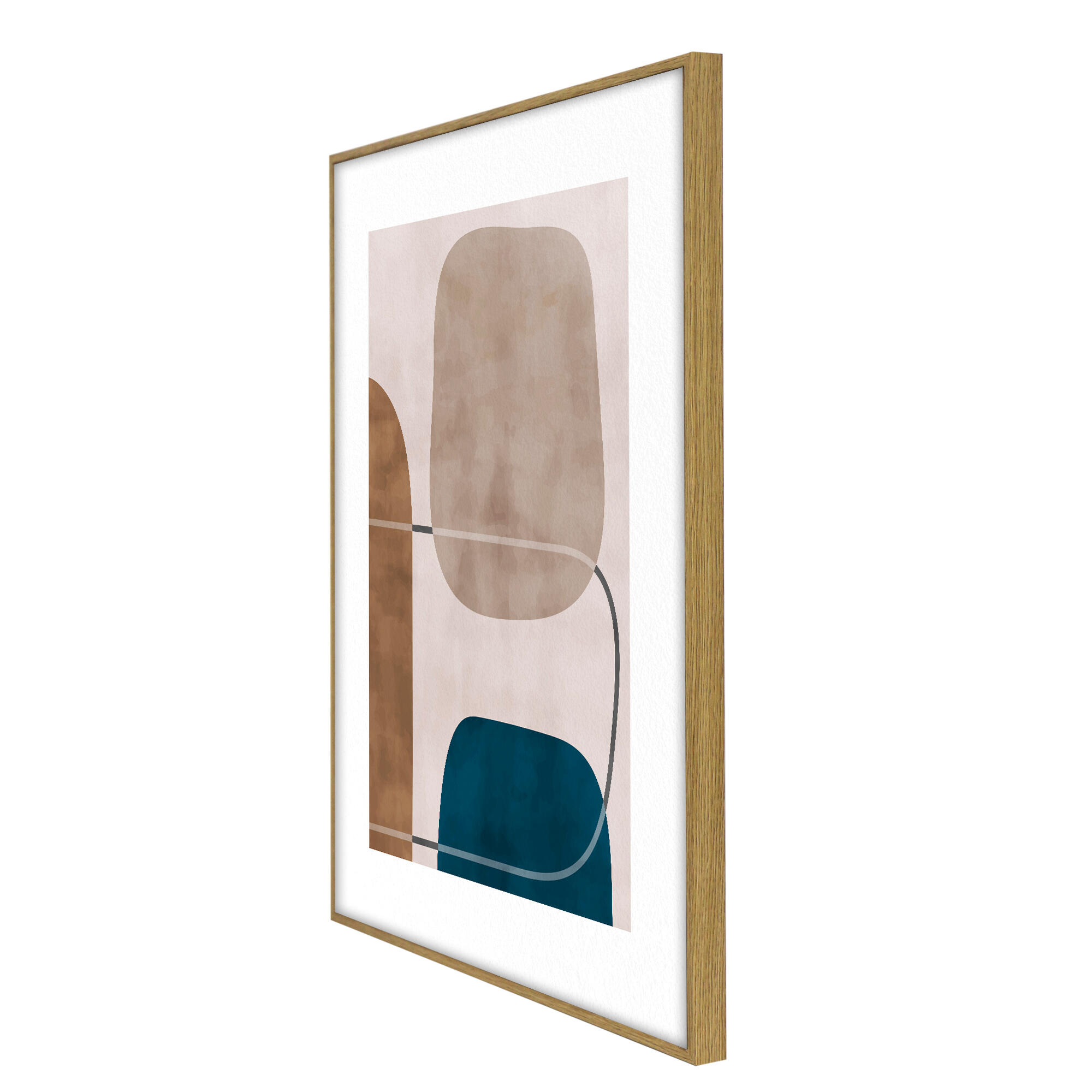 Cuadro decorativo con moldura 106207 50x70 cm - 7
