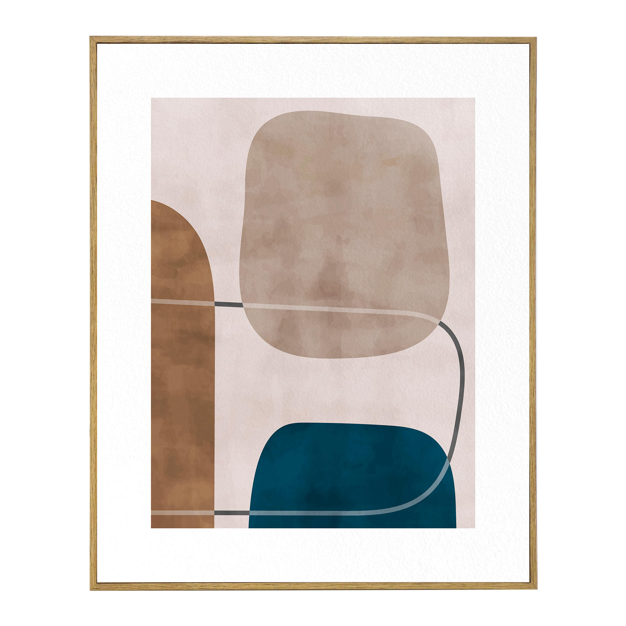 Cuadro decorativo con moldura 106207 50x70 cm - 4
