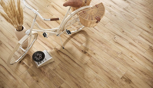 Carrelage sol intérieur effet bois l.22x L.90cm - Chêne Passion Naturel