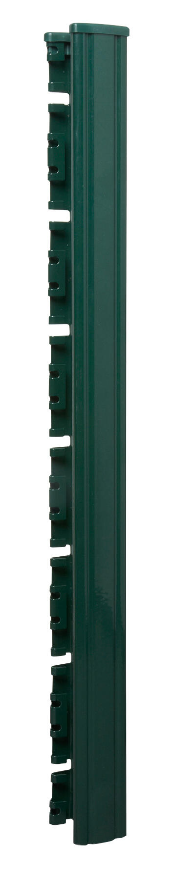 Poteau à encoches vert Long.1,1 m - 2