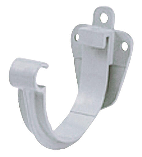 Support de gouttière développé 25 PVC gris - GIRPI - 2