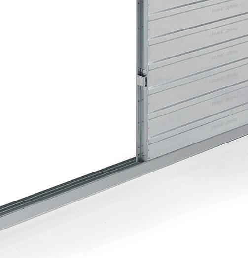 Système à galandage en caisson pour porte de Larg.73 cm avec amortisseur - PROTEK - 6