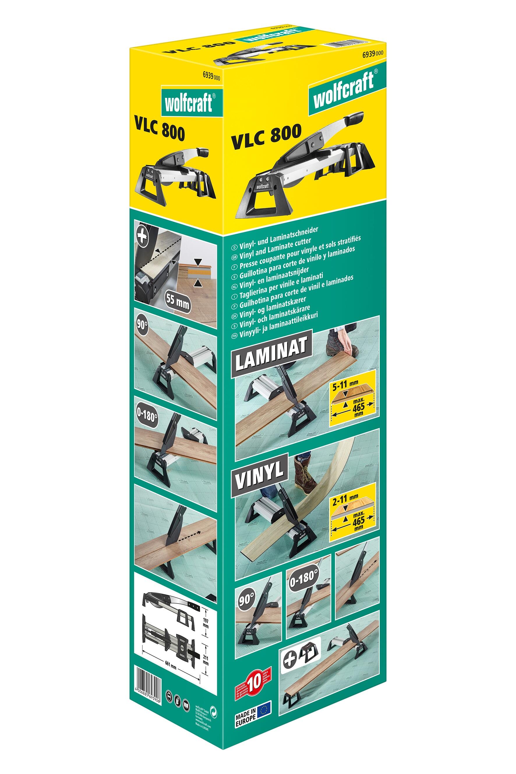 Presse coupante strat/vinyle - 1 VLC 800 WOLFCRAFT - 5
