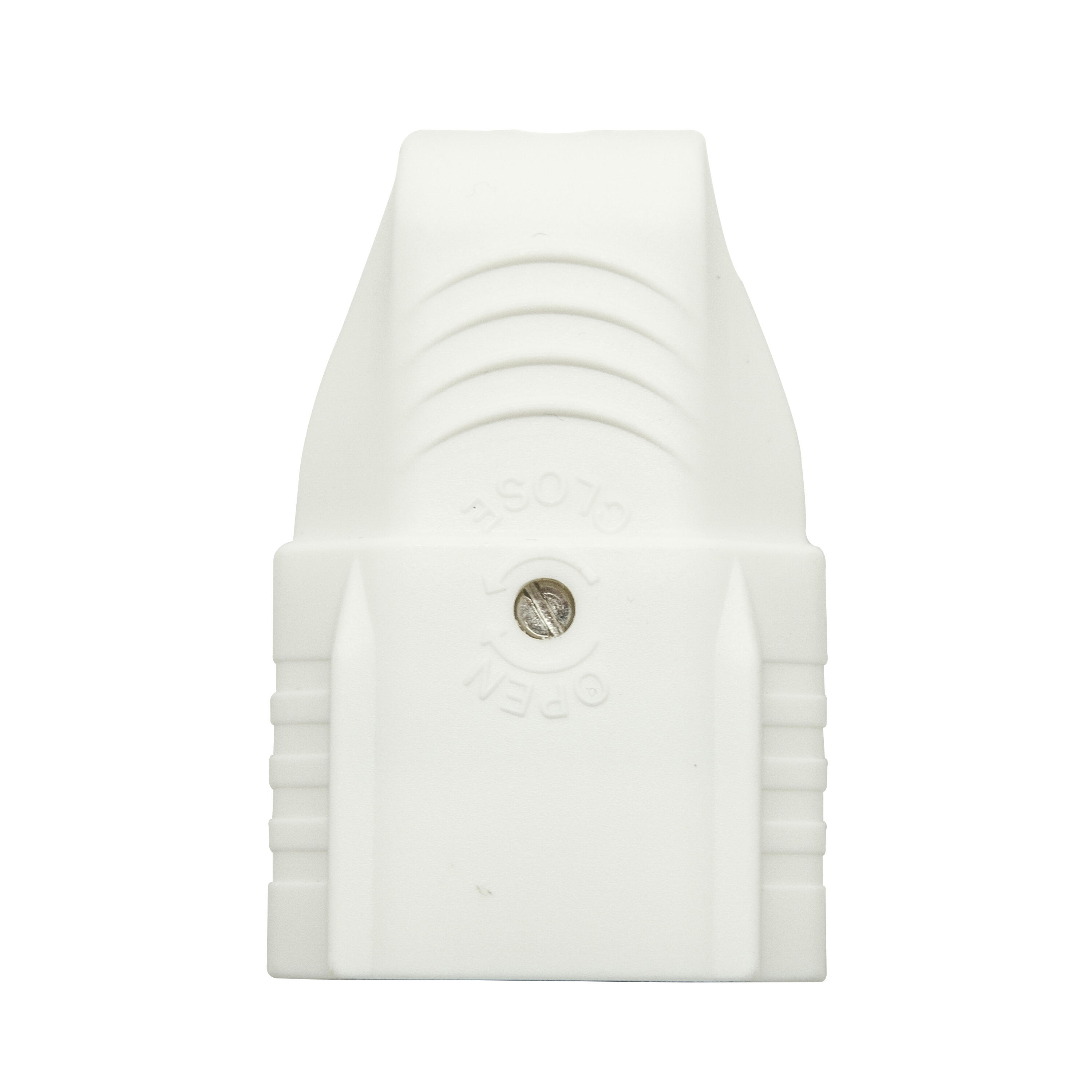 FICHE FEMELLE 2P 6A BLANC - 4