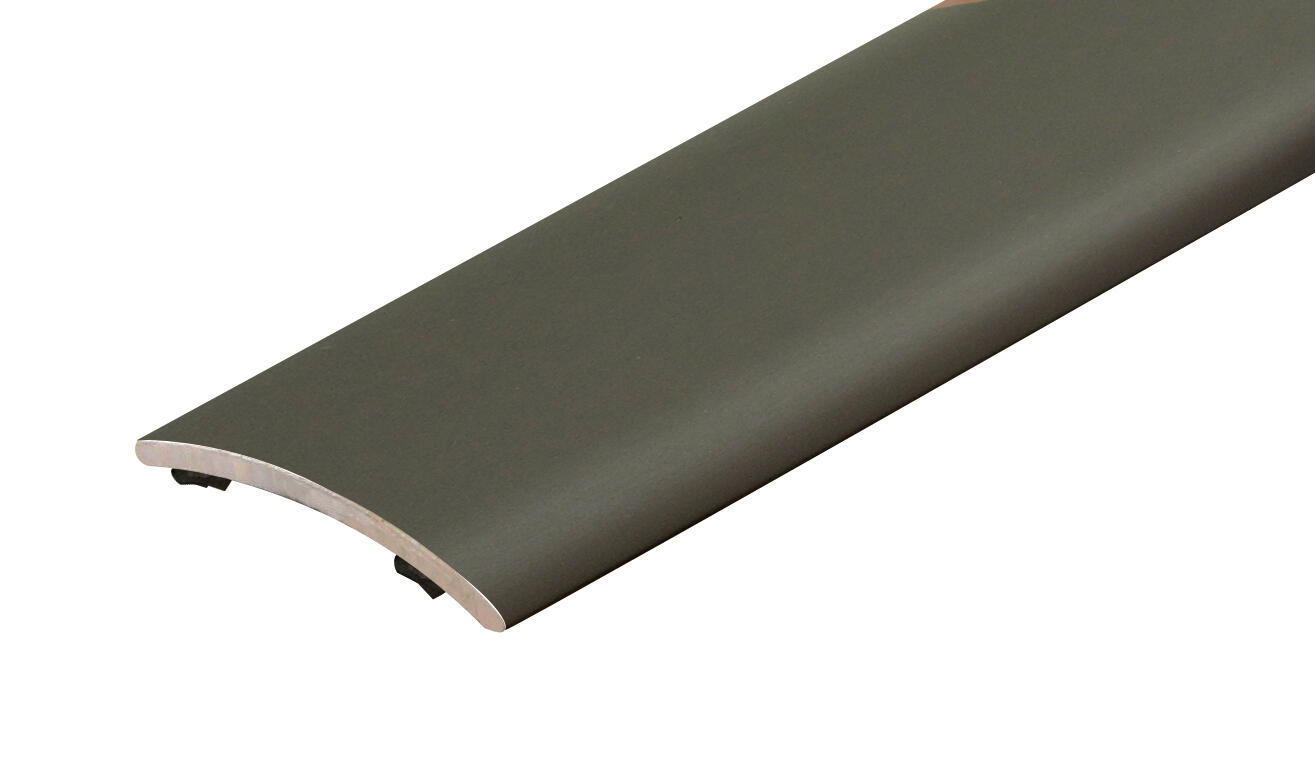 Barre de seuil aluminium titanium auto-adhésif L.166 x l.3 cm  - 5