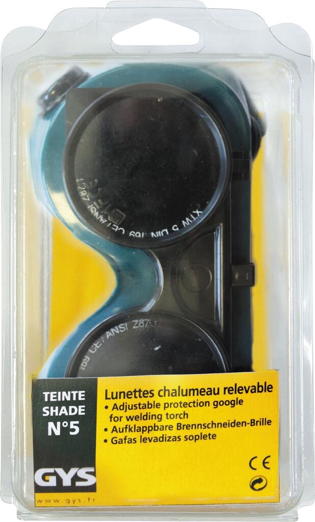 Lunettes de soudure relevables teinte N°5 - TOPARC - 4