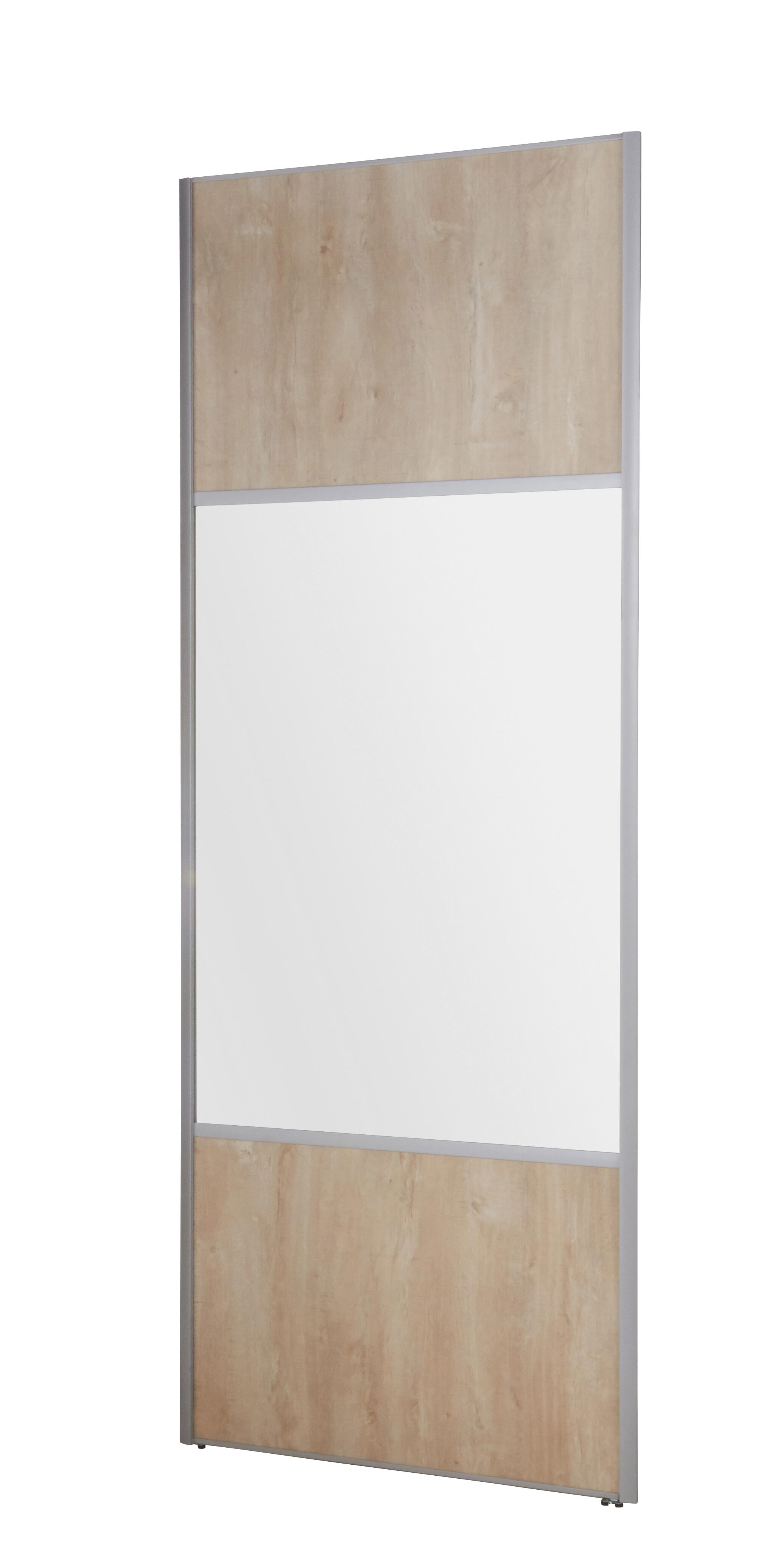 Vantail Bois Flotté Partitionné Miroir - 10 x 908 x 2500 MM - 2
