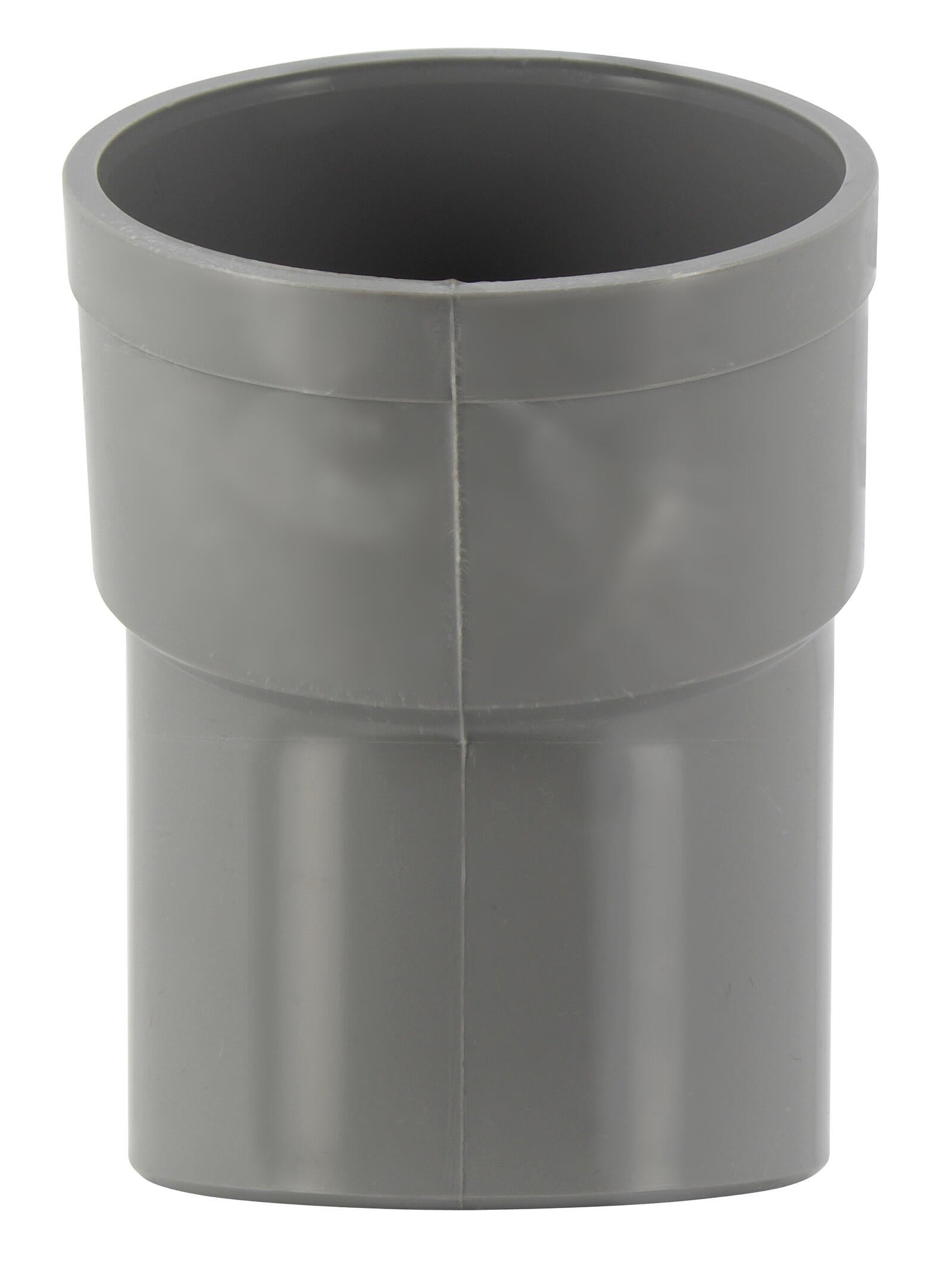 Coude évacuation  22°30 Mâle/Femelle Diam. 80 mm PVC  - NF-Me - 3