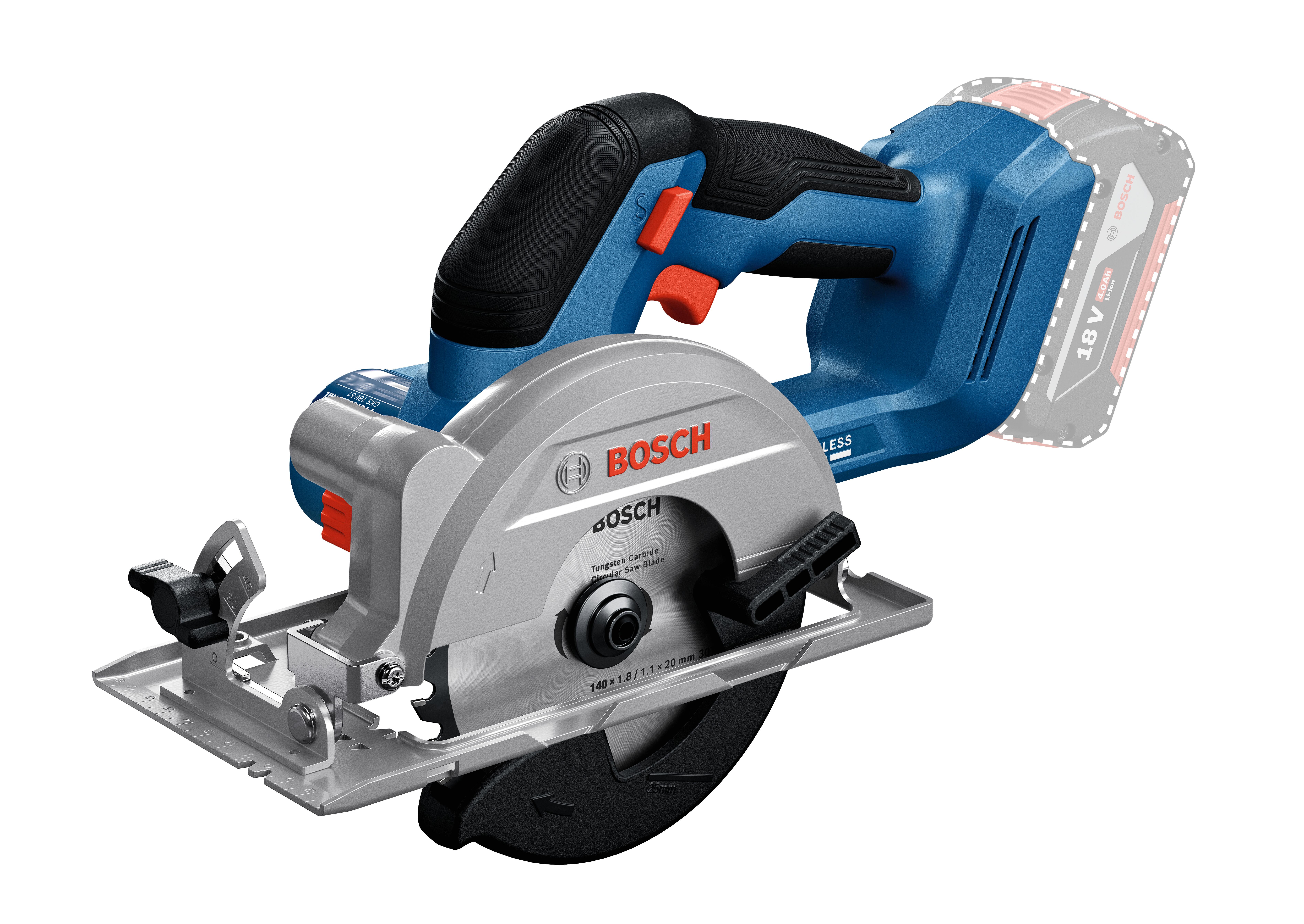Sierra circular sin cable bosch professional