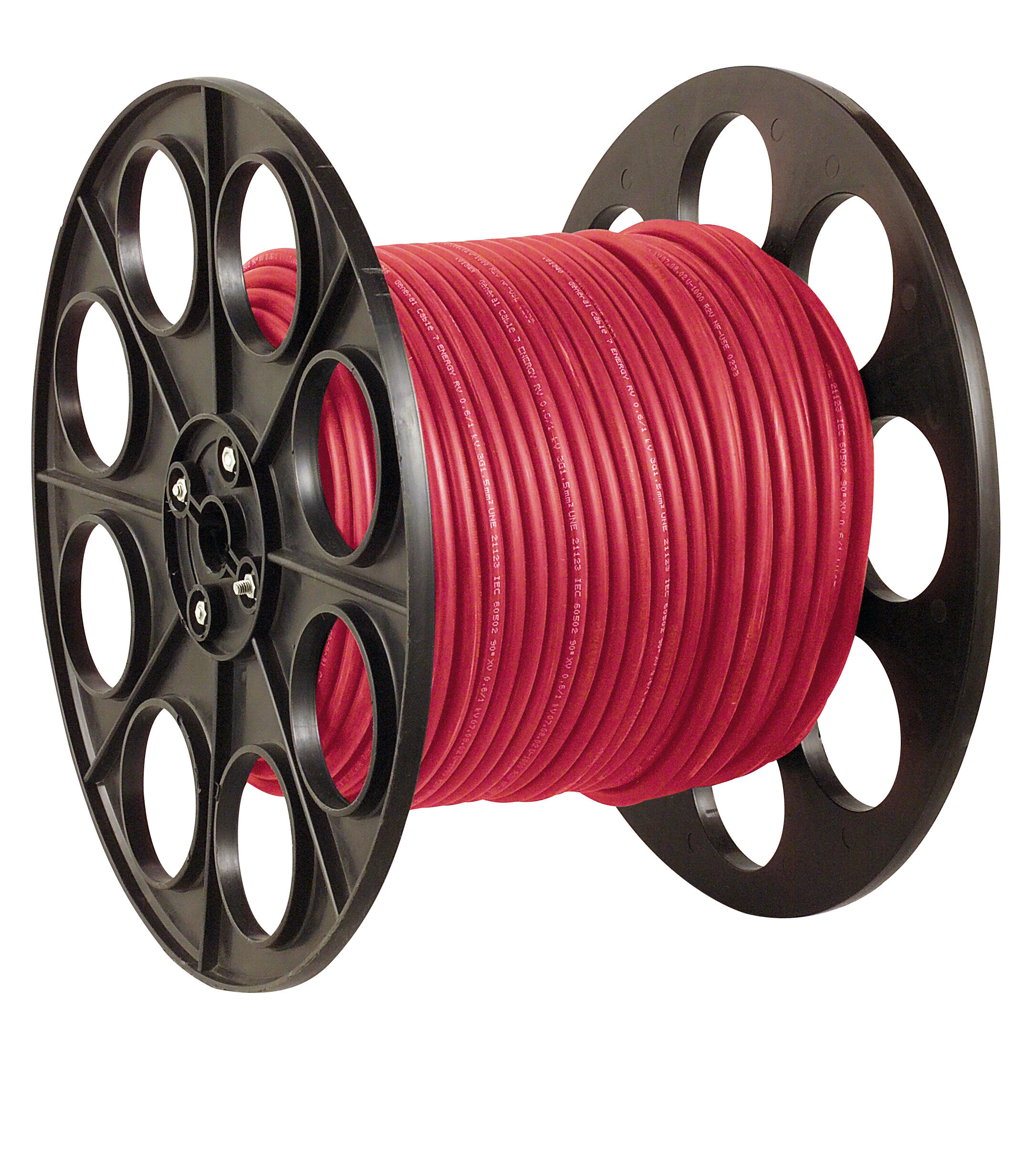 Fil H07VR 16 mm² Rouge au mètre (1/2t) - NEXANS FRANCE  - 2
