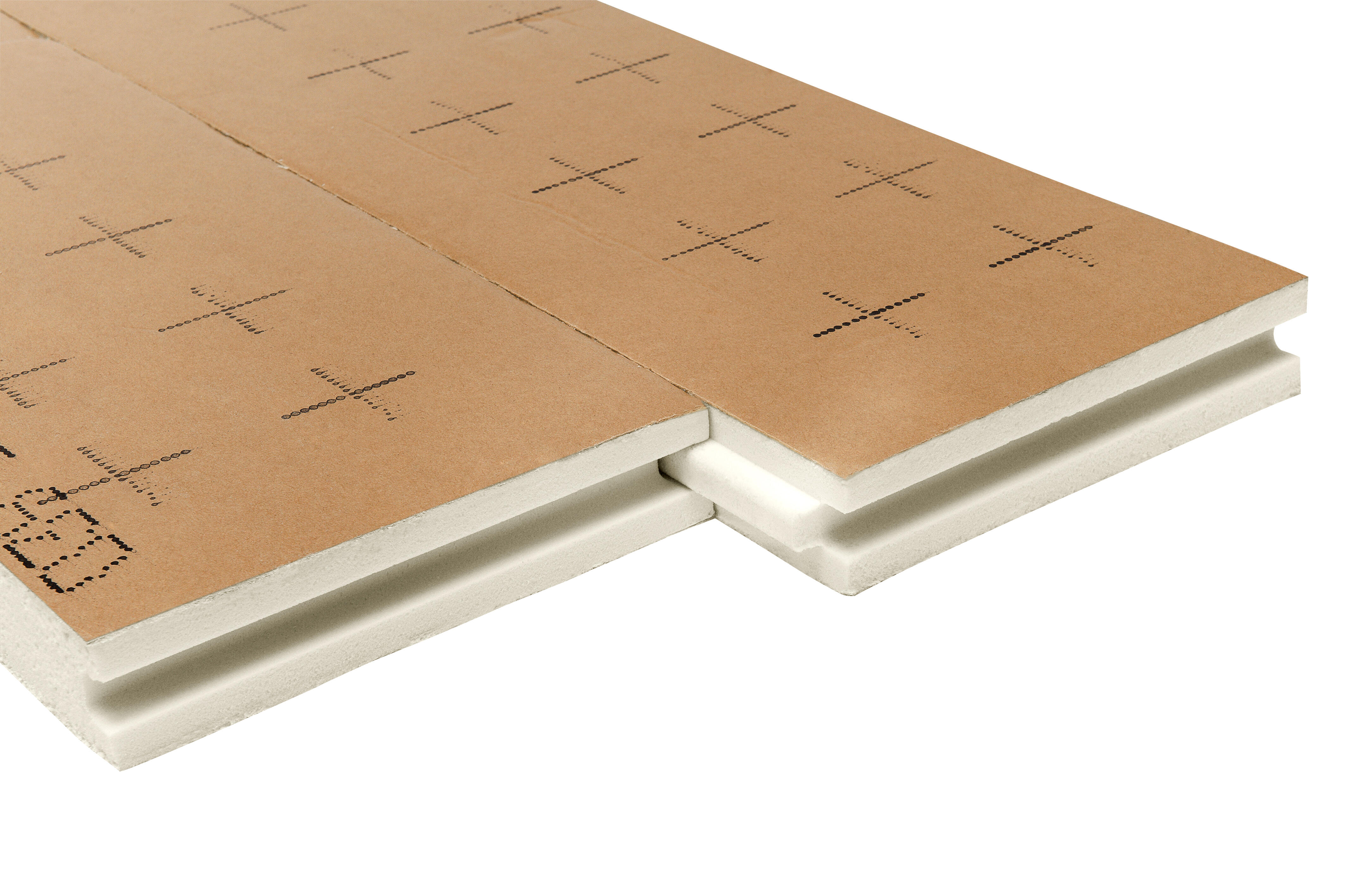 Panneau polyuréthane R=3,70 L.120 x l.100 cm Ep 80 mm - SOPREMA - 5