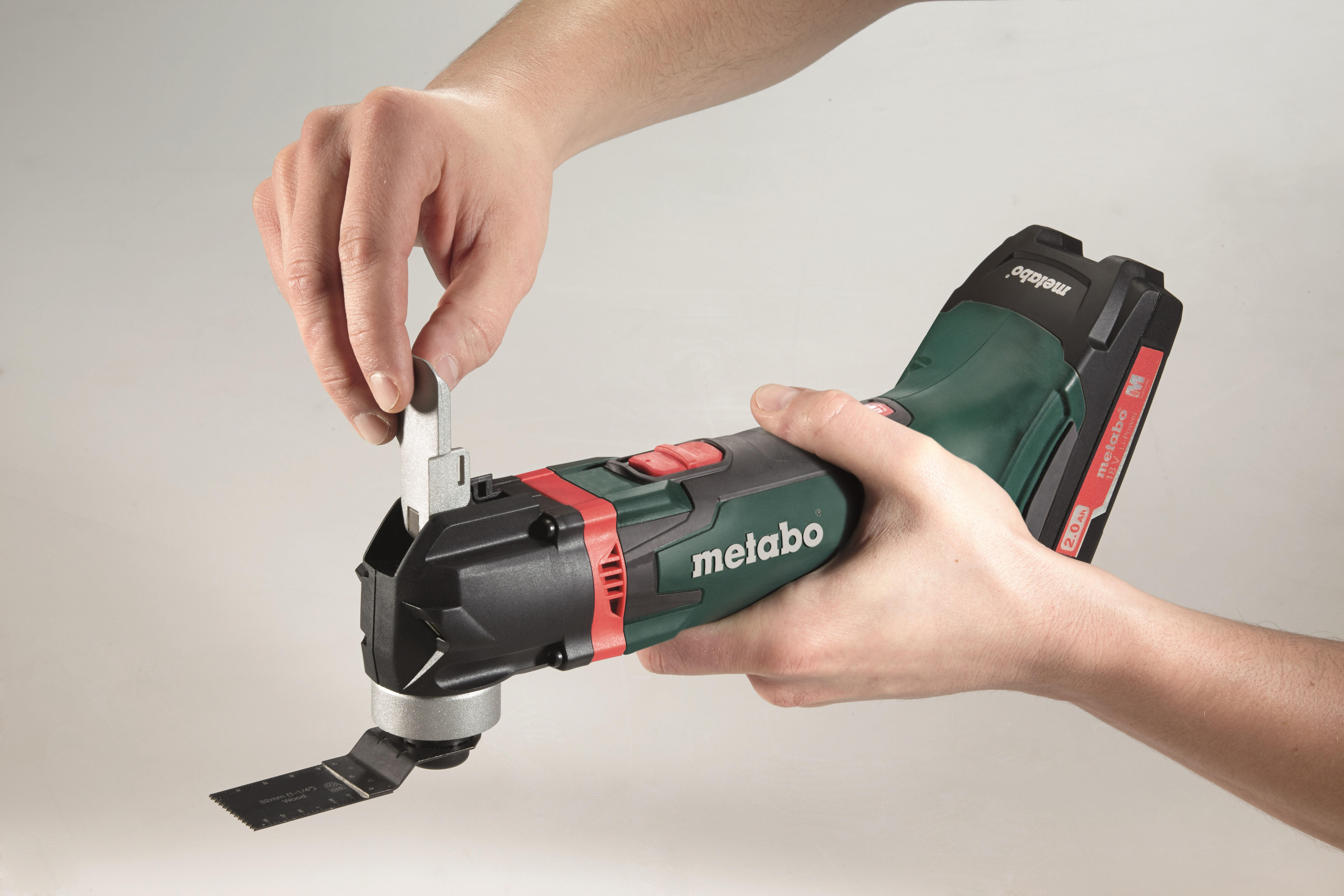 Outil multifonctions sans fil 18V sans batterie ni chargeur + 14 accessoires MT18LTX en coffret Metaloc - 613021840 METABO - 4