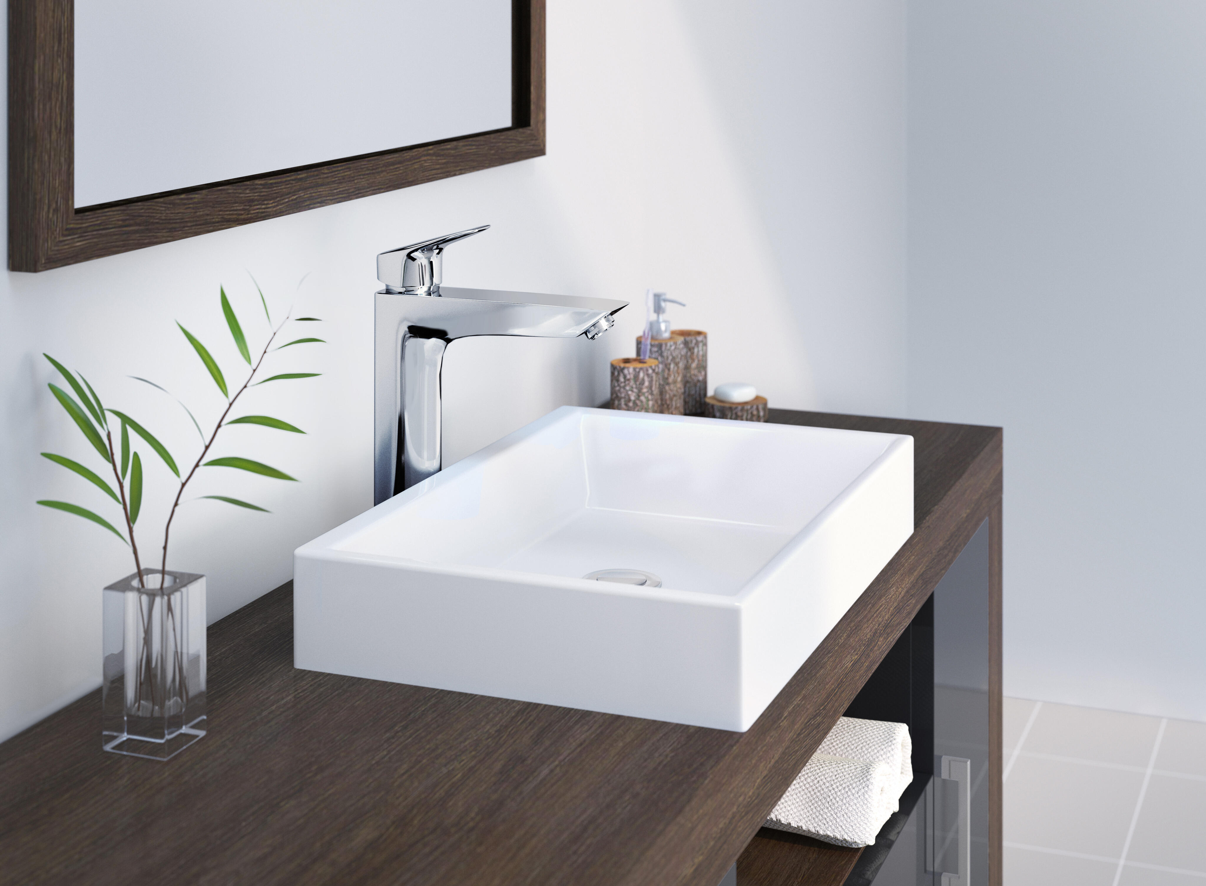Mitigeur de lavabo bec haut Mycube XL - 71012000 HANSGROHE - 3