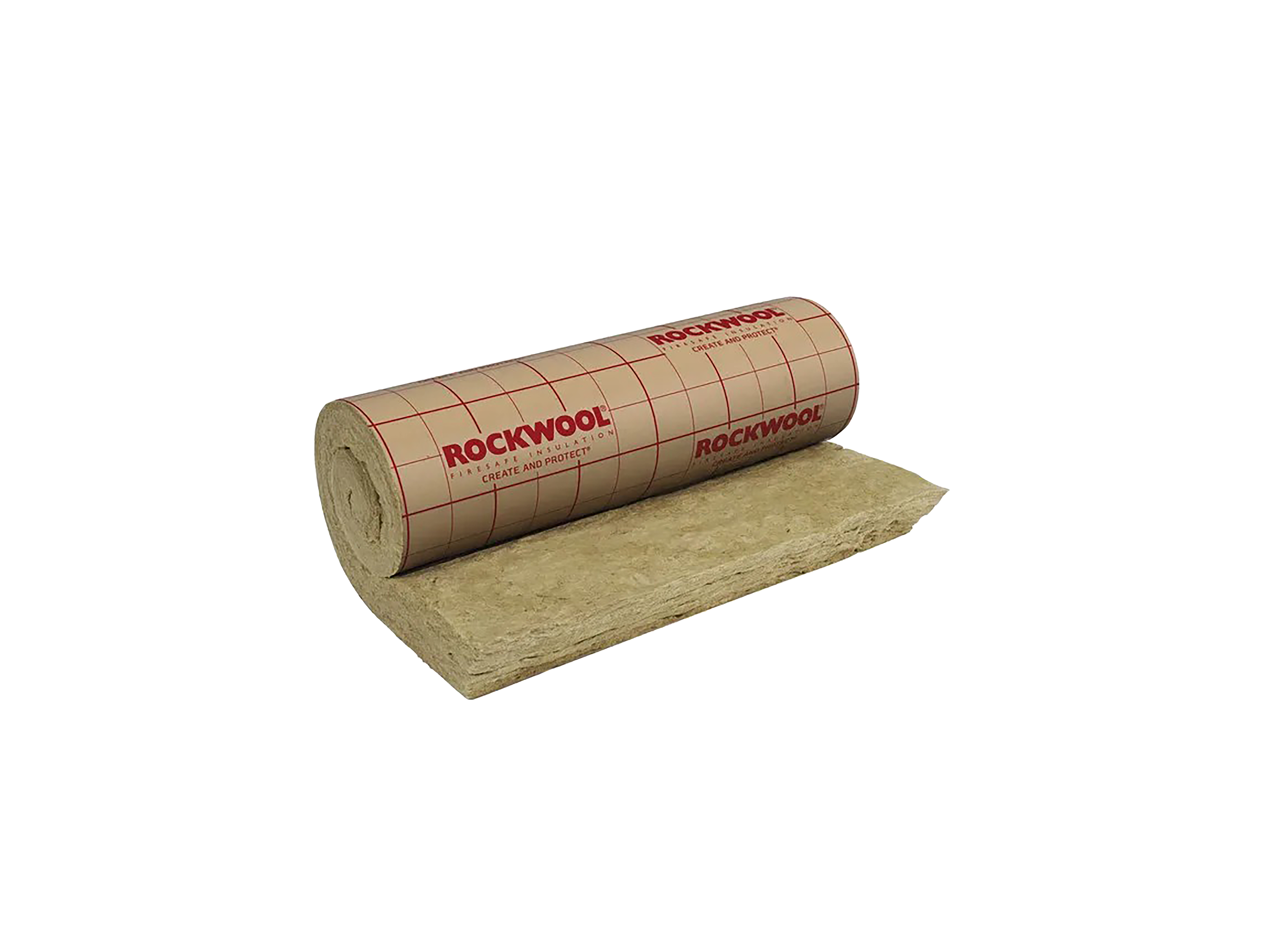 Rouleau laine de roche Roulrock kraft - Ep.200 mm lambda 39 R = 5,10 L.240 x l.120 cm - ROCKWOOL - 2