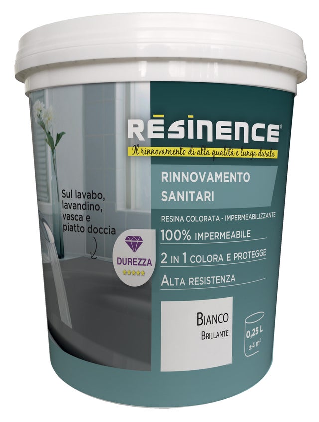 Resina epossidica Rinnovamento Sanitari RÉSINENCE 0.25 L Bianco Brillante lucido