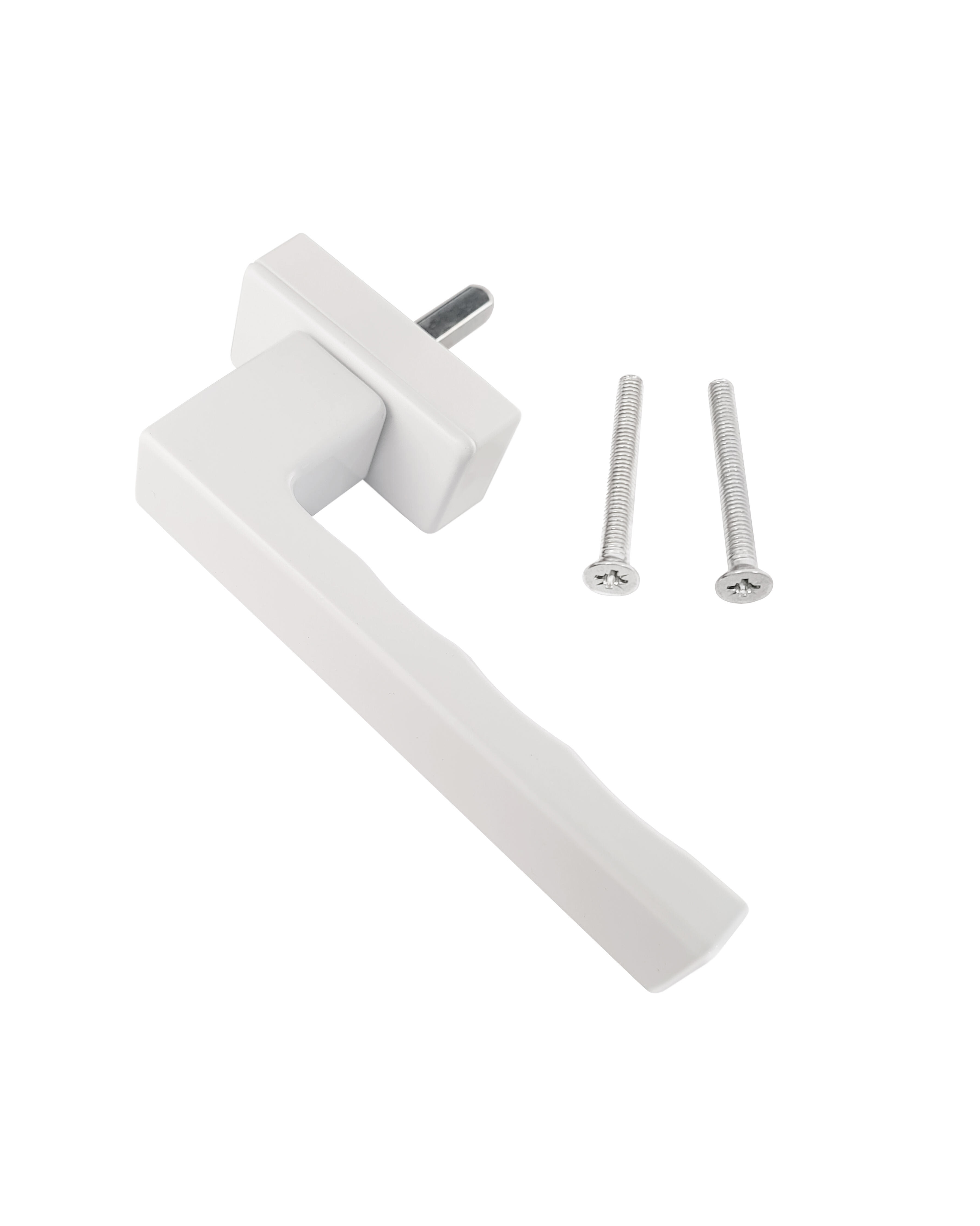 POIGNÉE FENETRE ALU BATTANTE/OB BLANC - 2