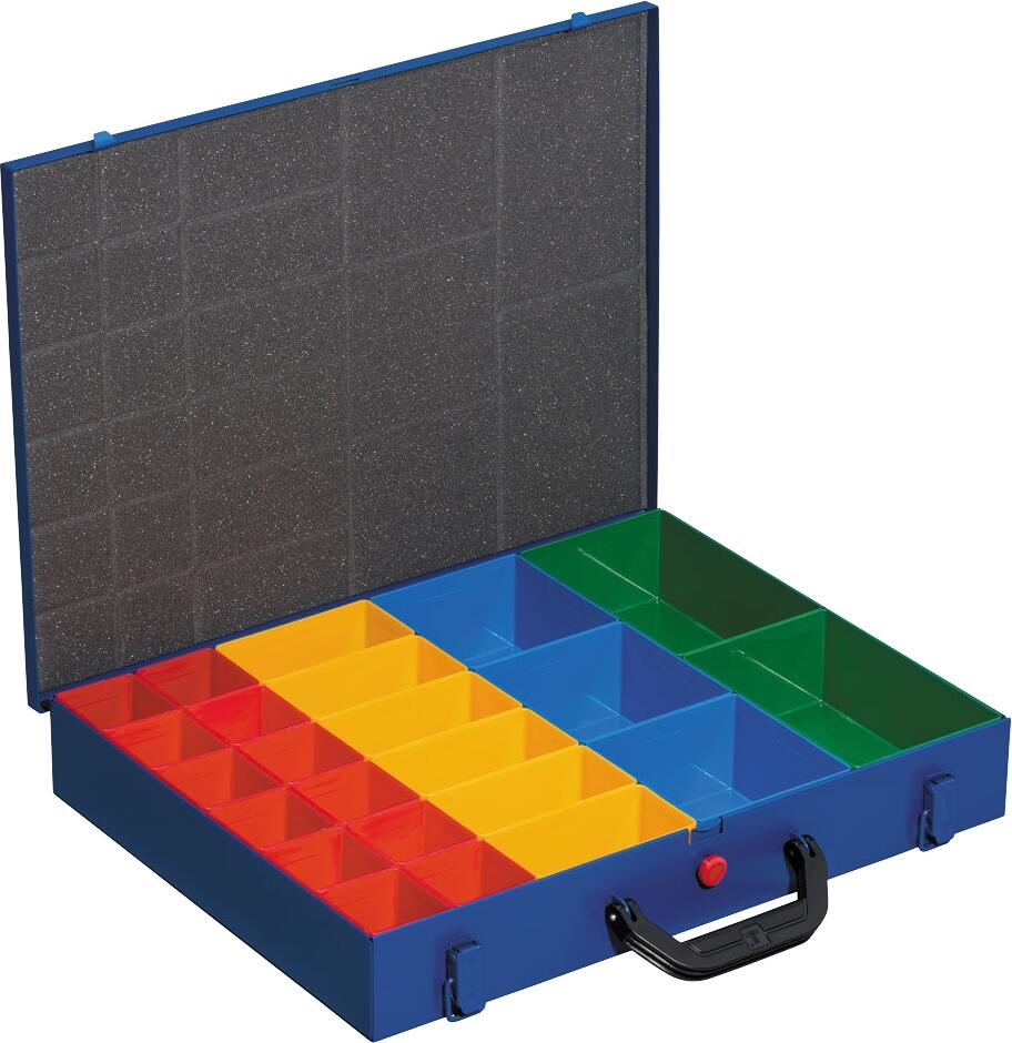 Mallette à vis acier 23 compartiments amovibles - ALLIT - 2