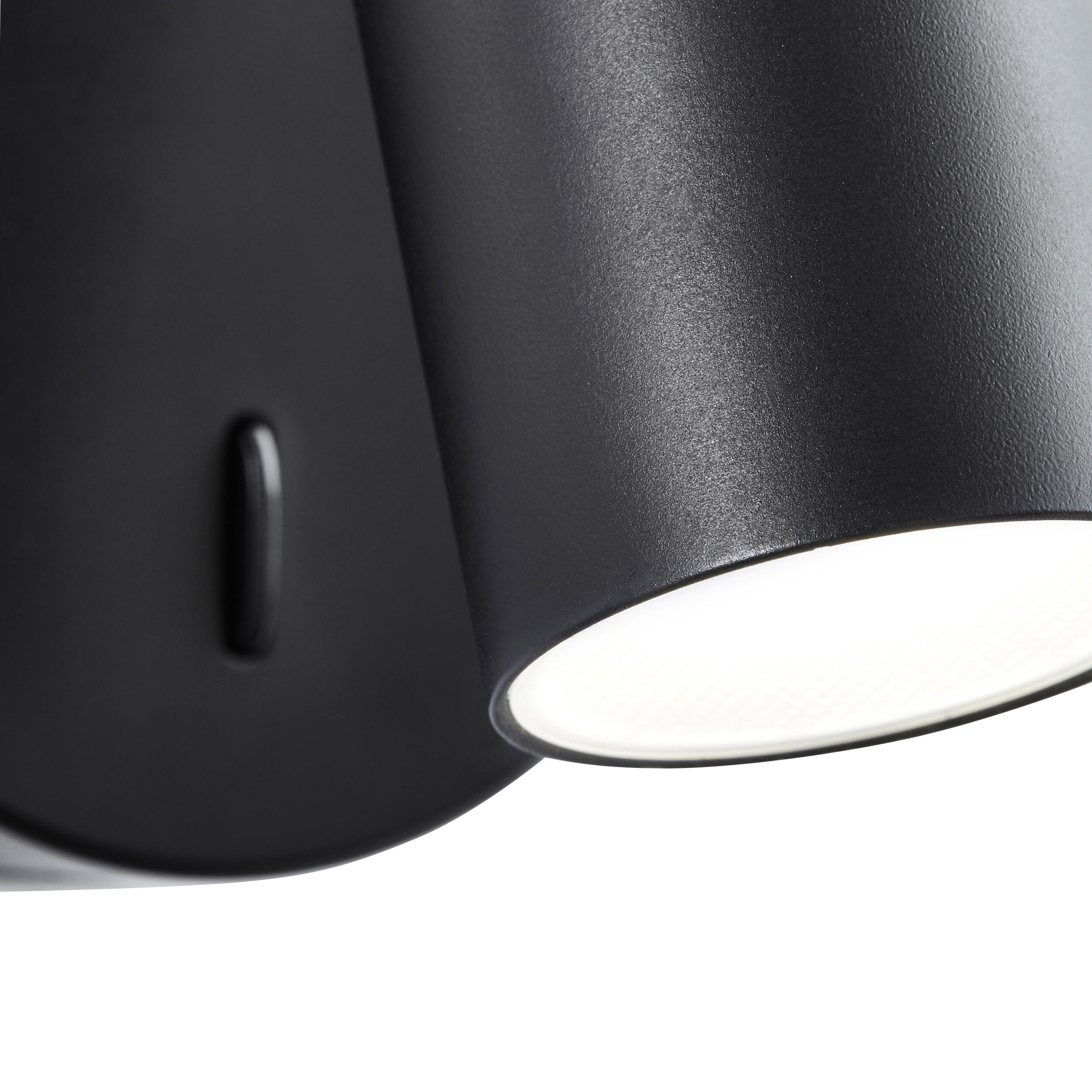 Applique murale LED métal noir H.12,2 x l.13,5 cm - BRILLIANT - 3