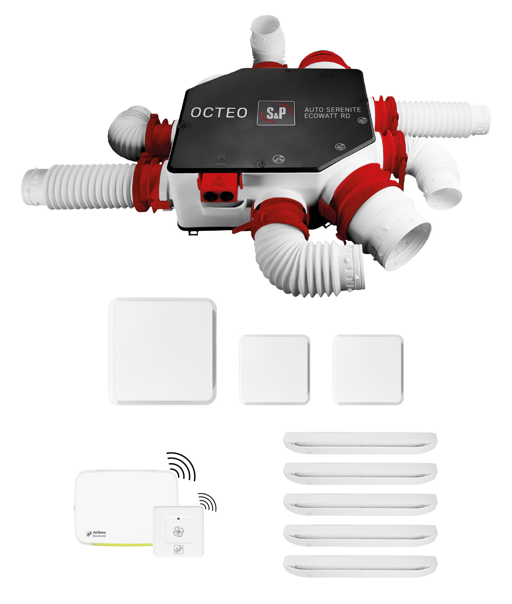 VMC simple flux autoréglable OCTEO SERENITE - S&P - 2