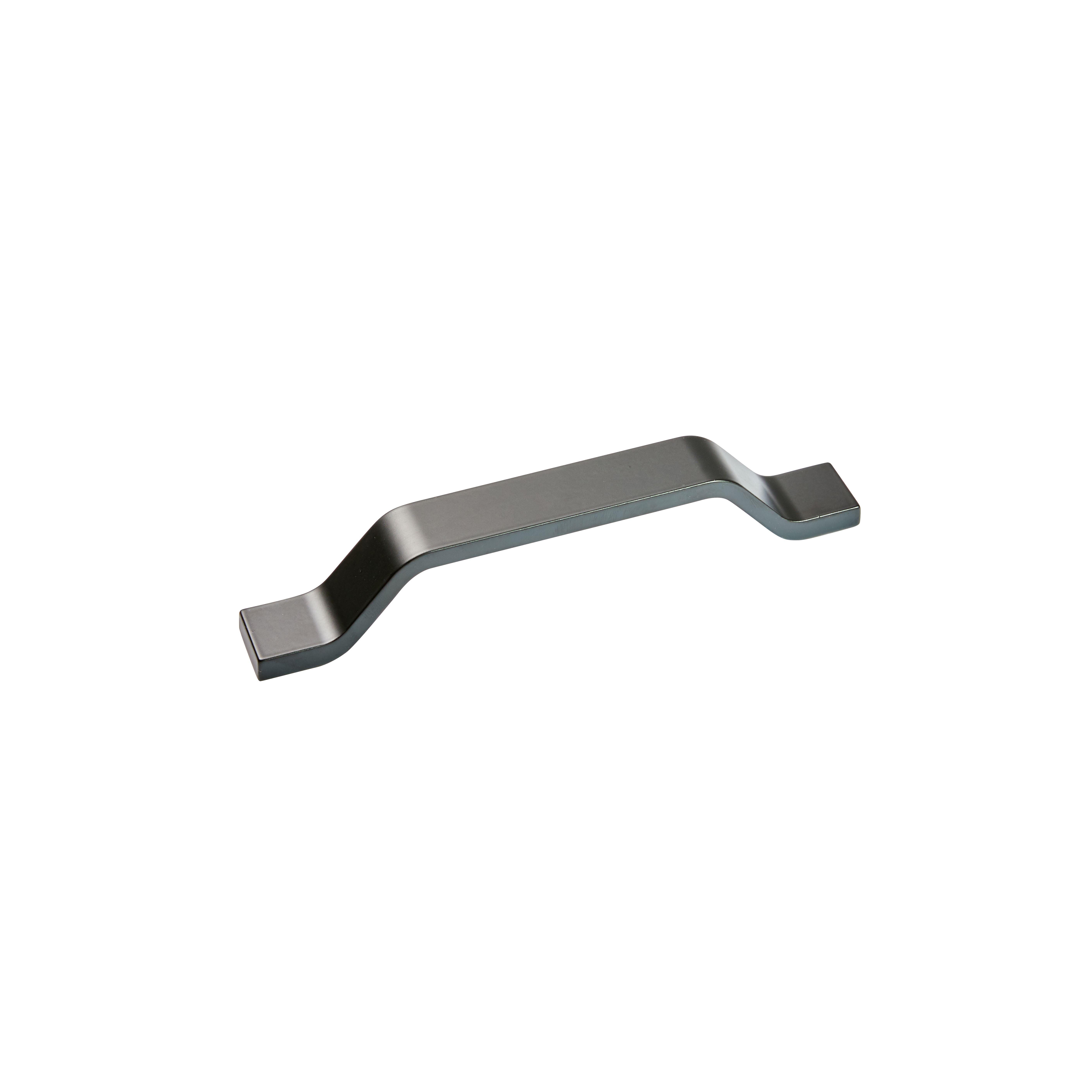 Poignée Aluminium finition noir mat entraxe 160 mm - UA107 - 2