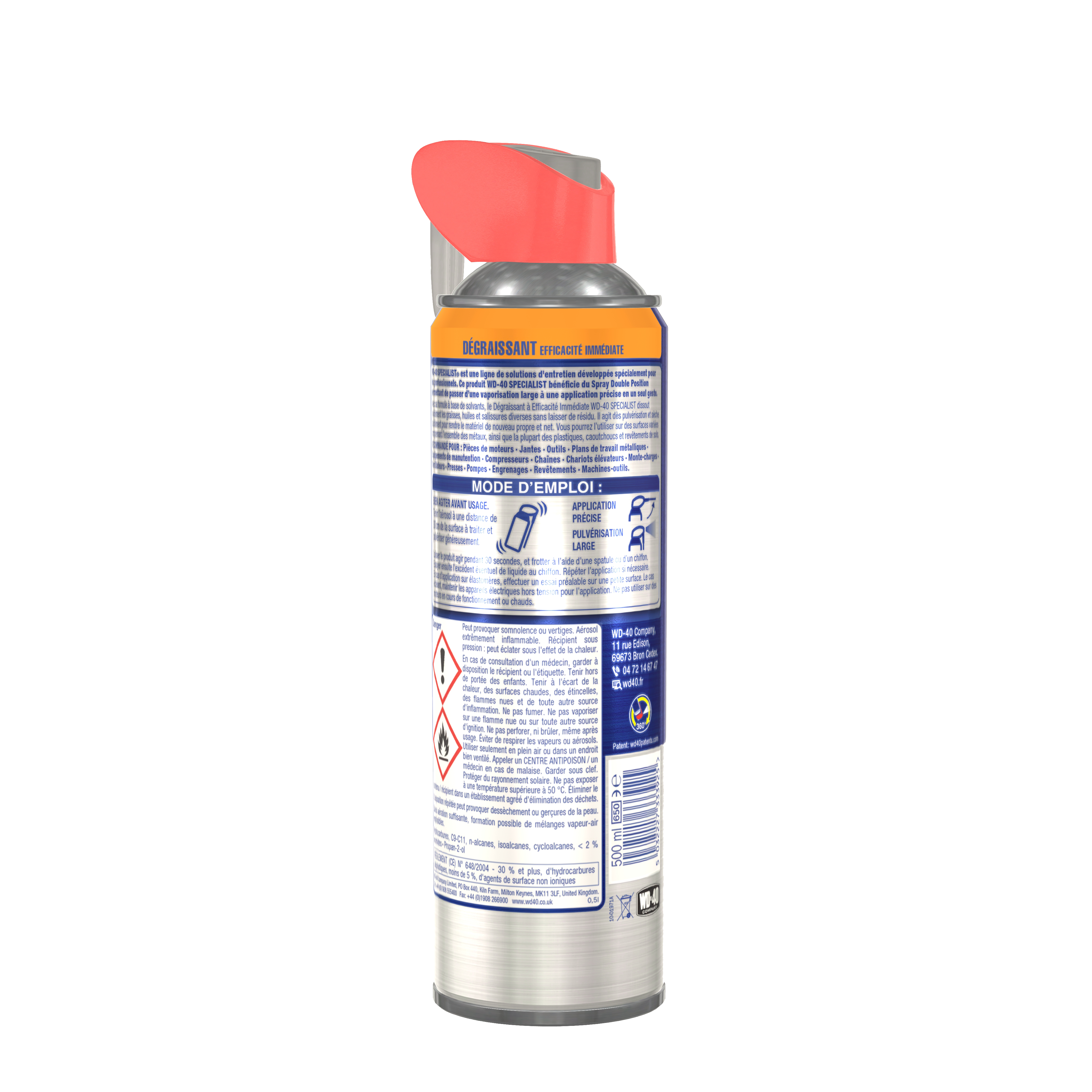 Dégraissant 500 ml - WD-40 - 2