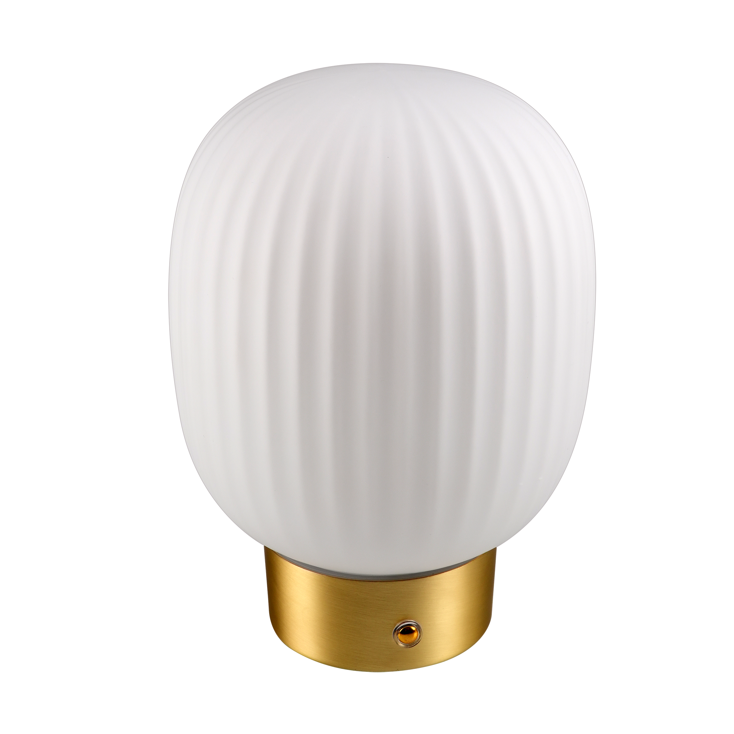 Lampa stołowa Latte złota USB C LED Goldlux