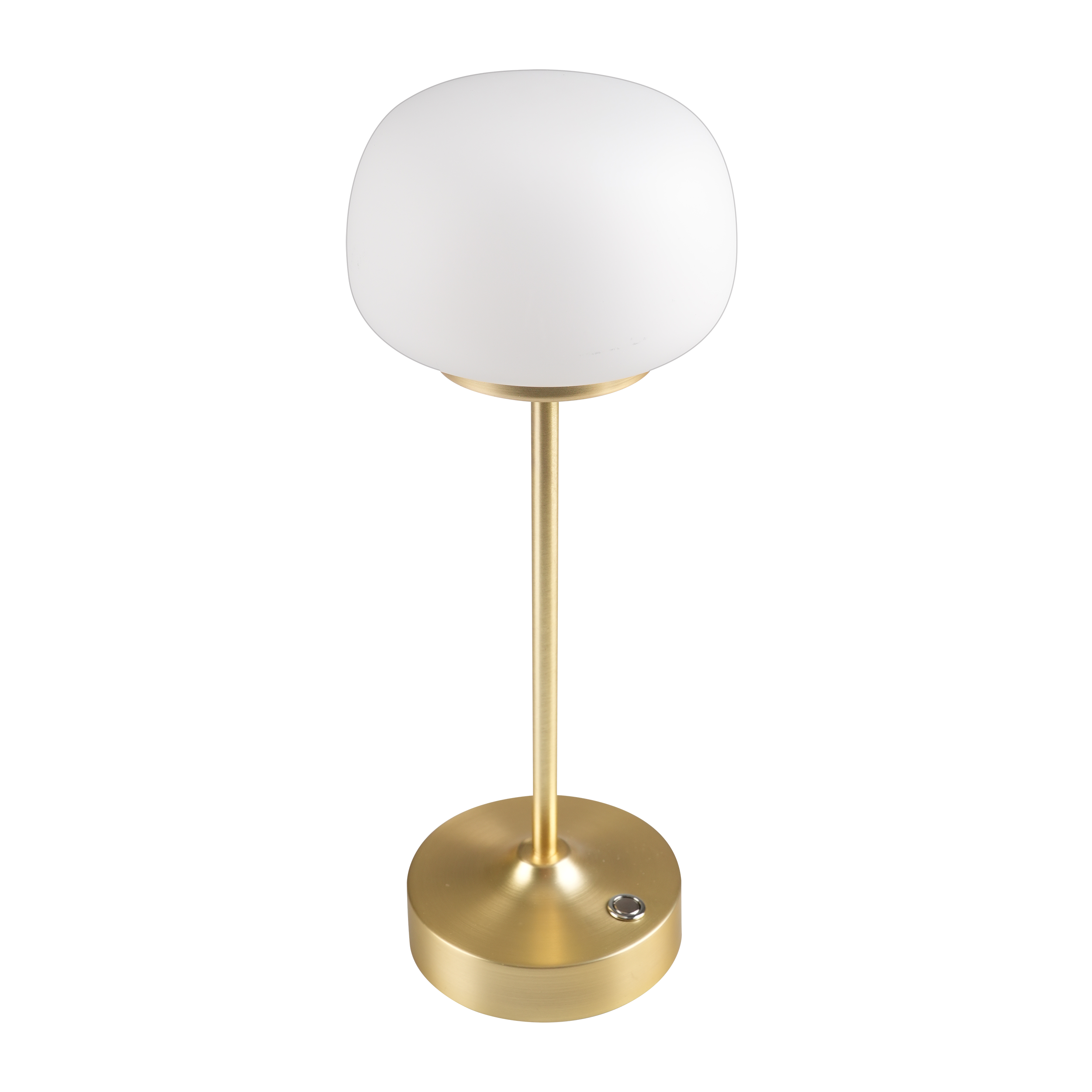 Lampa stołowa Rimini złota USB C LED Goldlux