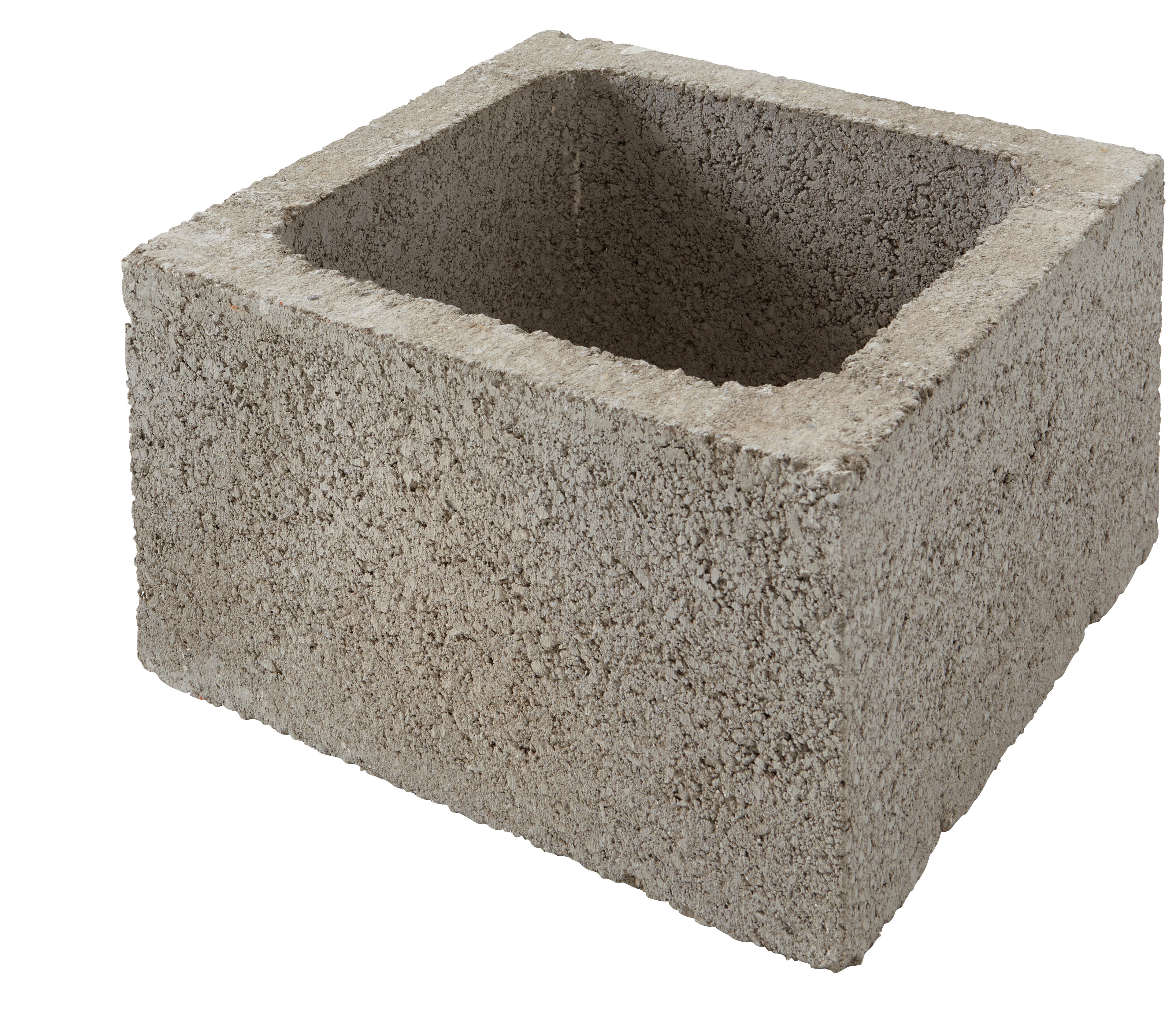 Elément de pilier à enduire gris l.36 x P.36 x H.20 cm - 2