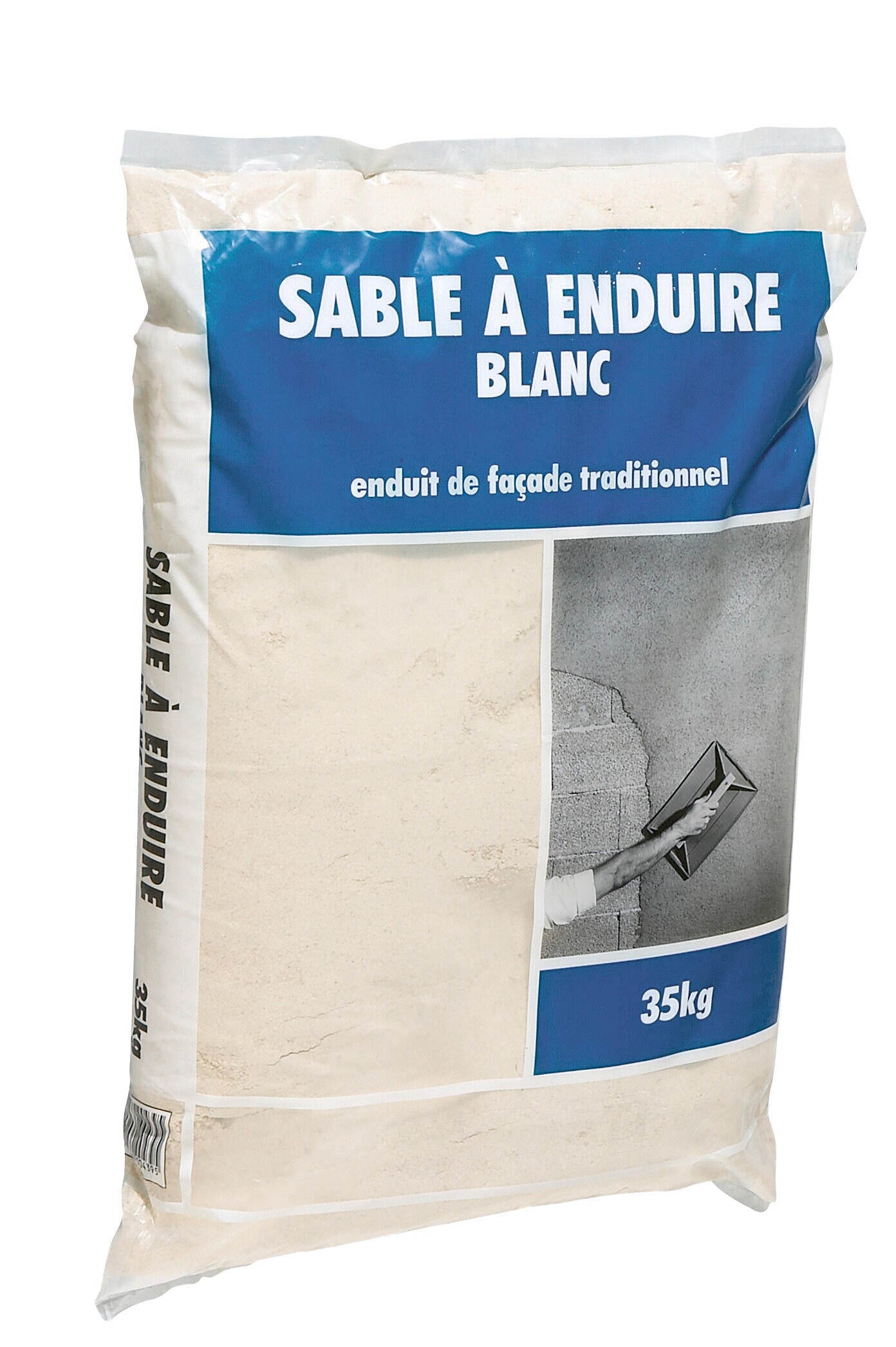 Sable à enduire blanc 0/2, sac de 35 kg - 2