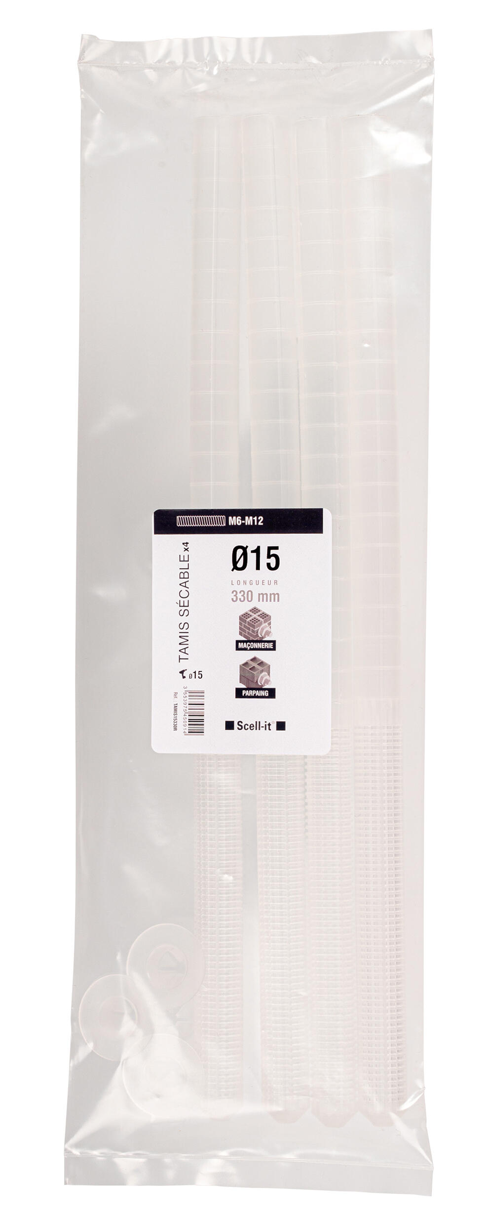 Tamis sécable diamètre 5 x 330mm X4 - 2