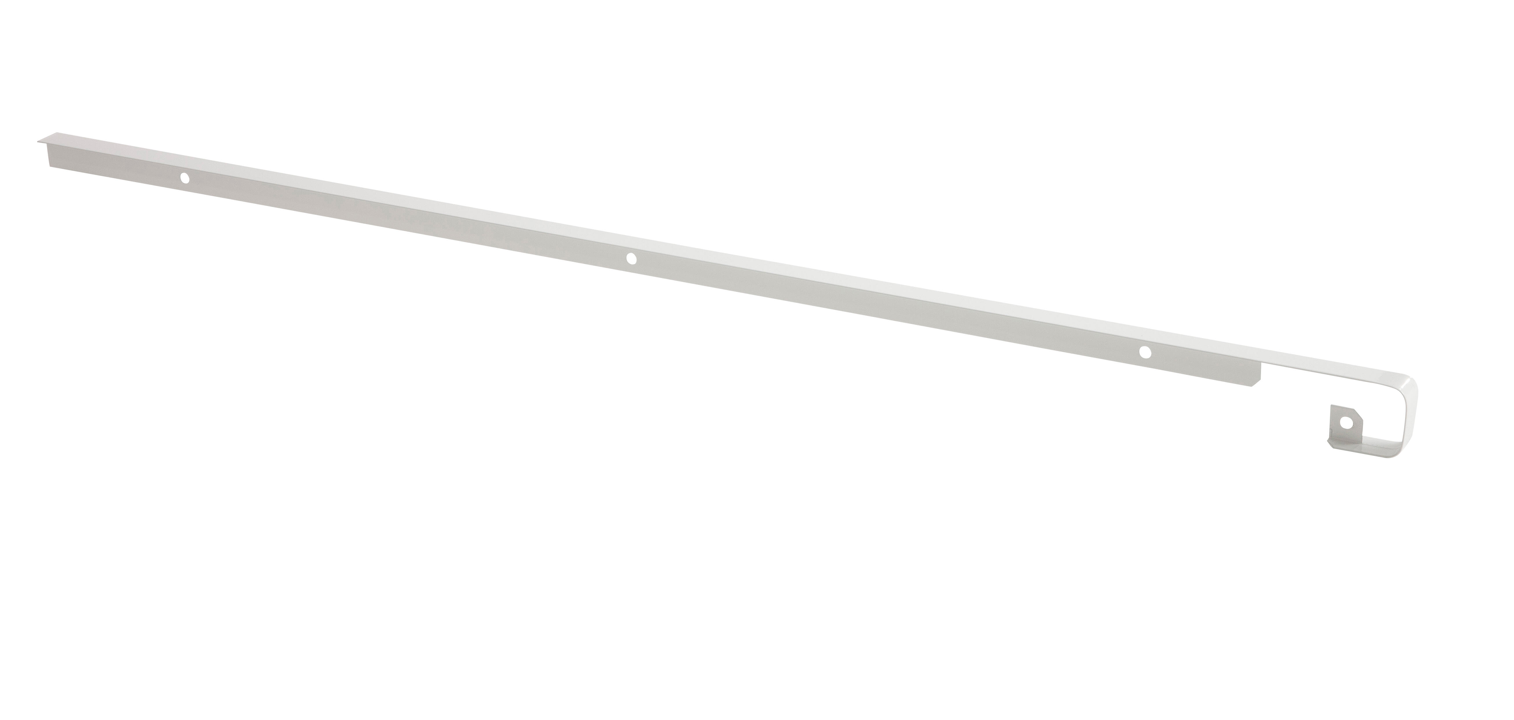 Profil de jonction droite 2 quarts de rond rayon 6-8 mm 28x670 mm Blanc - 3