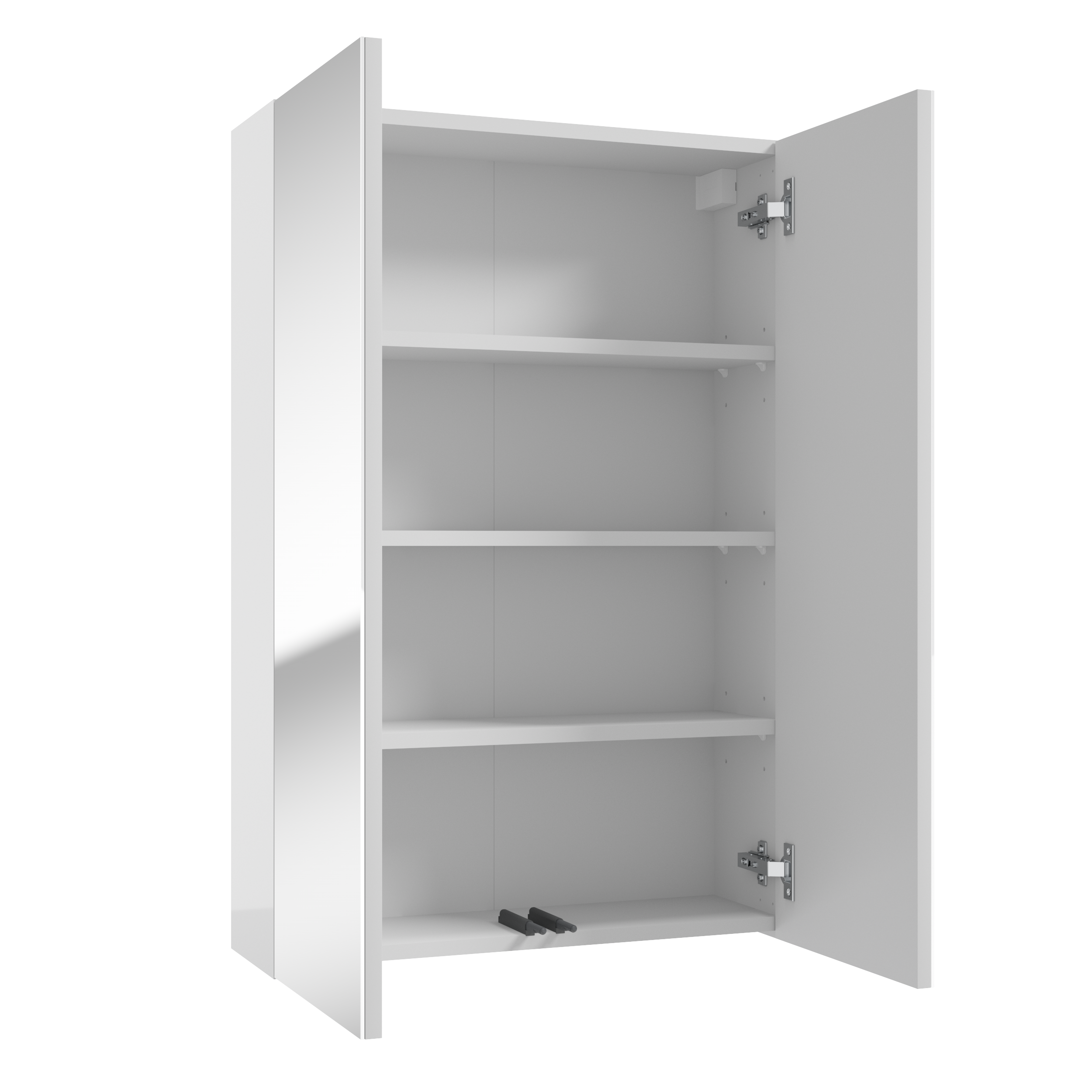 Szafka łazienkowa z lustrem bez oświetlenia Duo 60x20.4x90 cm Defra - 4