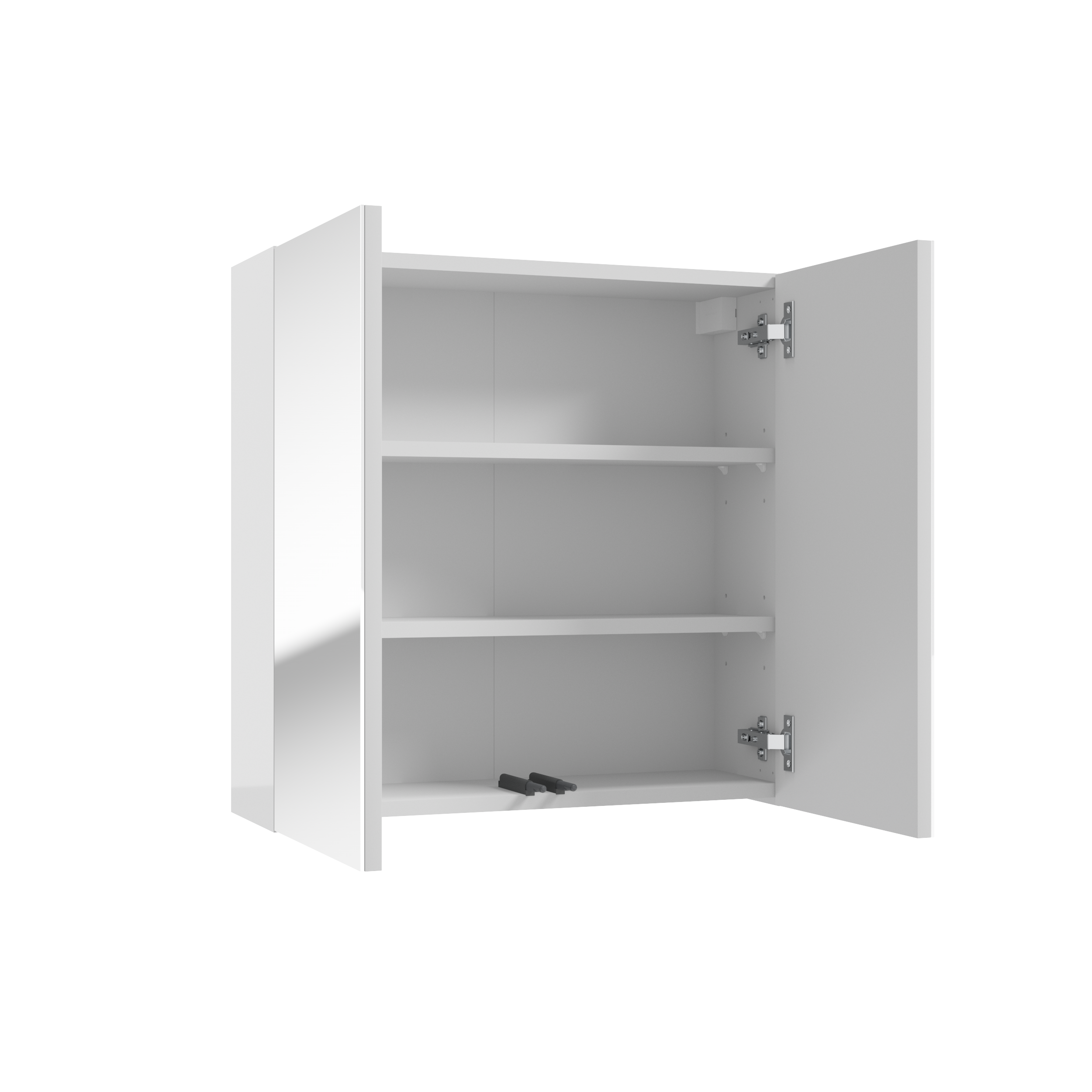 Szafka łazienkowa z lustrem bez oświetlenia Duo 60x20.4x60 cm Defra - 4