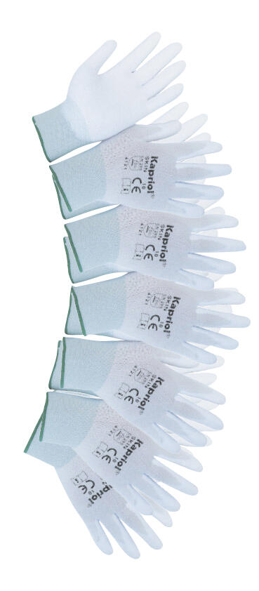 Gants de protection pour peintre T.7 Skin Lot de 6 - KAPRIOL  - 4
