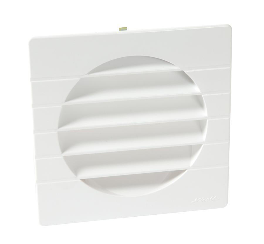 Grille de ventilation extérieure pour facade Diam.100 mm -  NICOLL - 2