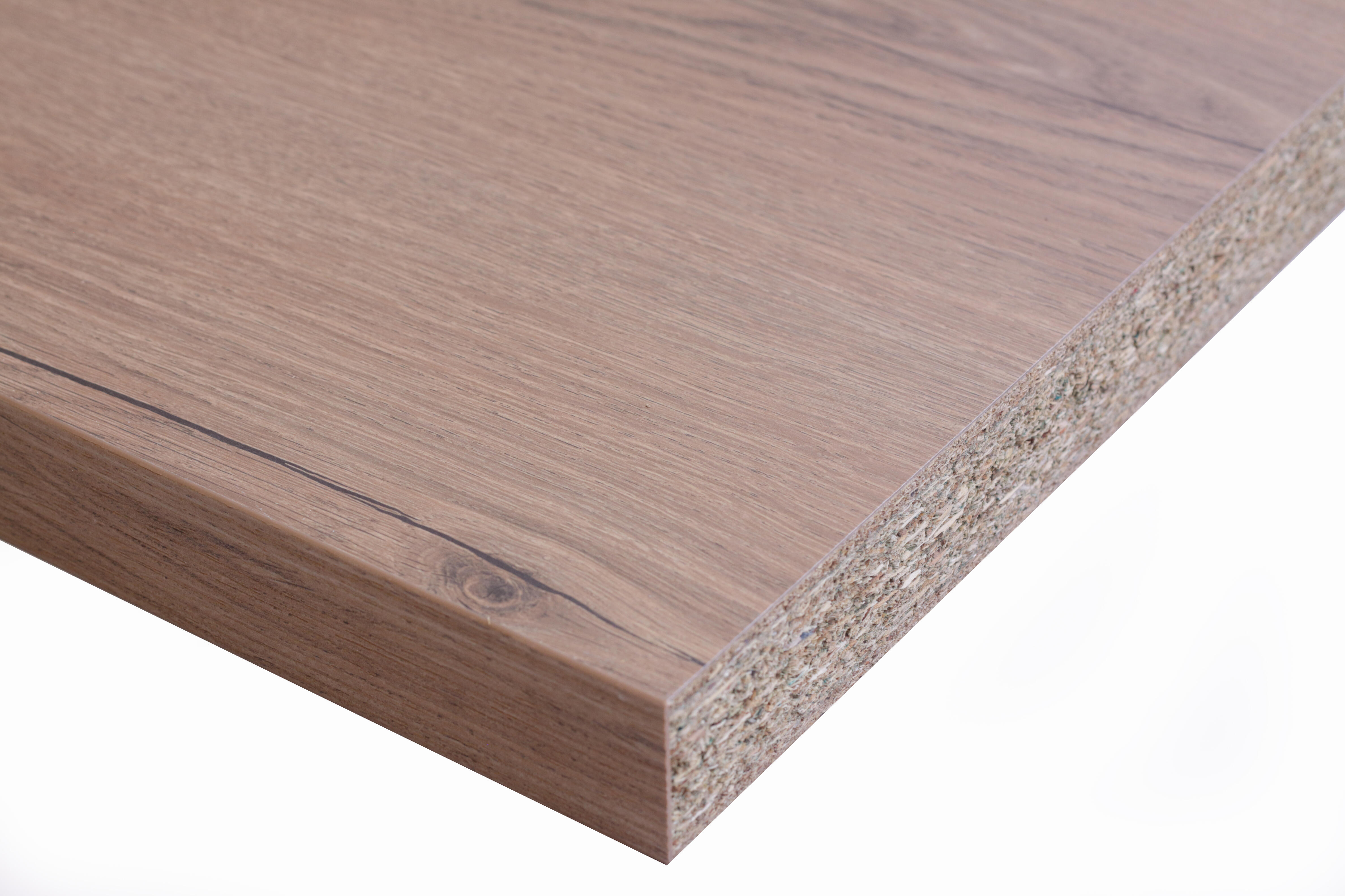 Plan de travail stratifié Black/Rovere L.3040 x P.630 x ép.39 mm hydrofuge - 2