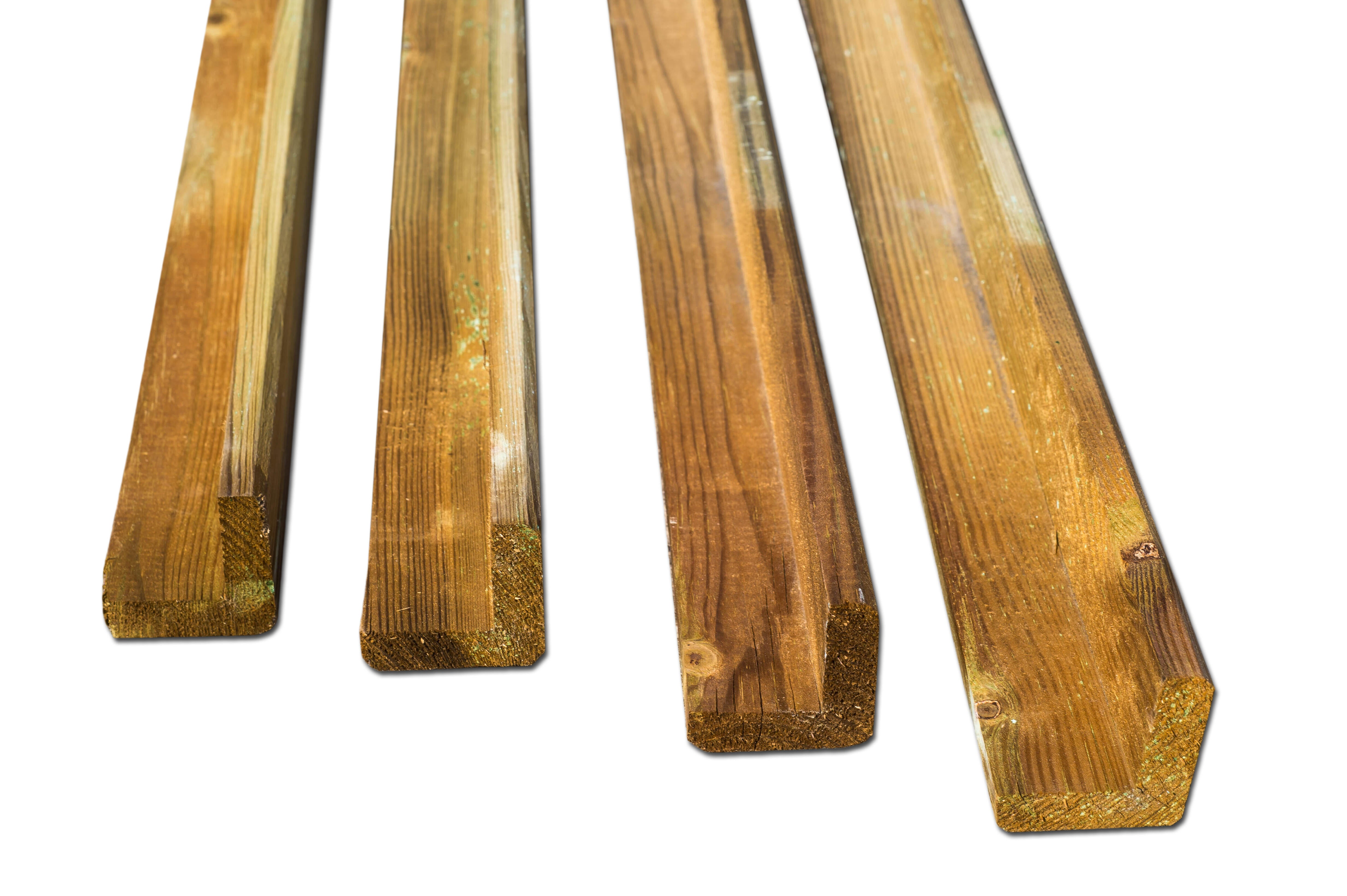 Cornière d'angle pin sylvestre classe 4, 45 x 45 x L.3000 mm - 2