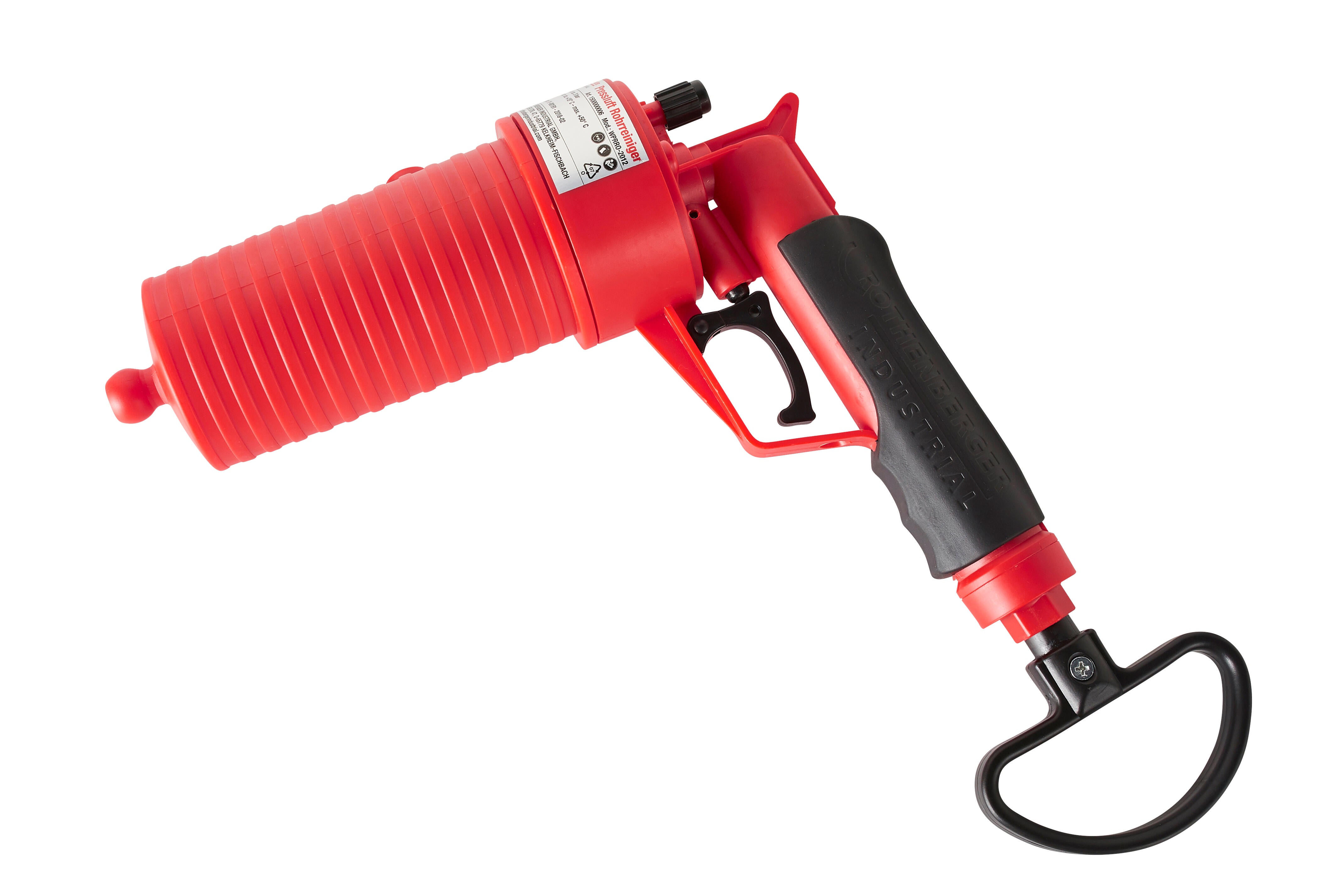 RUN.SE Kit De Déboucheur De Vidange D'air Robuste Pour Toilettes Deboucheur De Toilettes Pistolet A Piston Haute Pression Pour Salle De Bain Toilettes Cuisine Drain De Sol Egout Tuyau Bouche