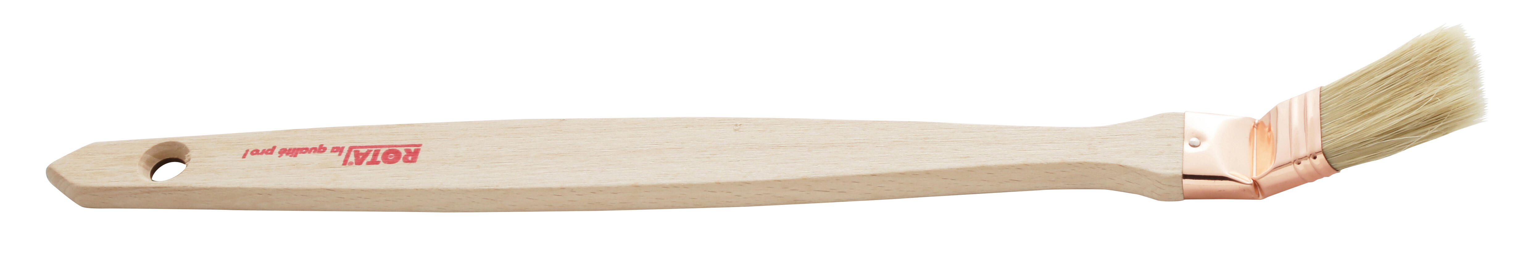 Pinceau brosse radiateur coudé sur plat toute peinture l.45 mm - KANA - 3