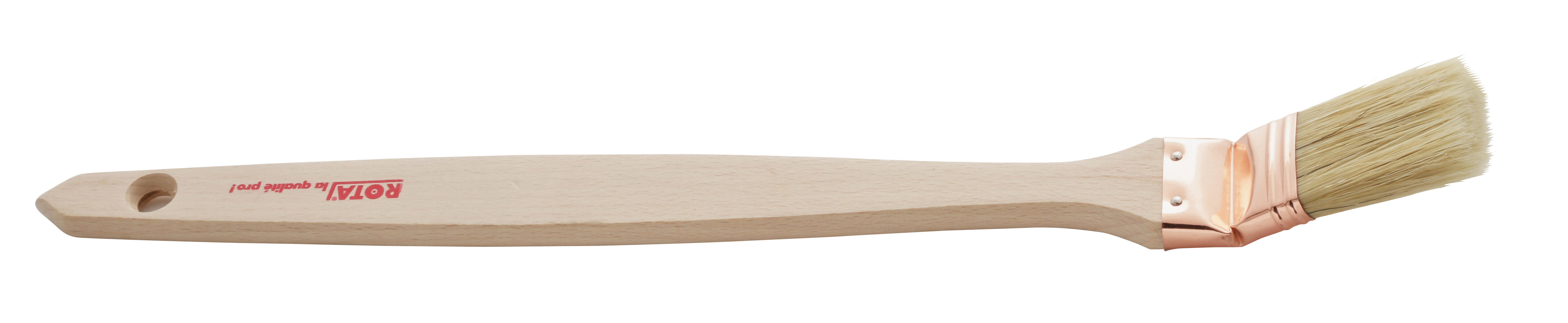 Pinceau brosse radiateur coudé sur plat toute peinture l.45 mm - KANA - 2