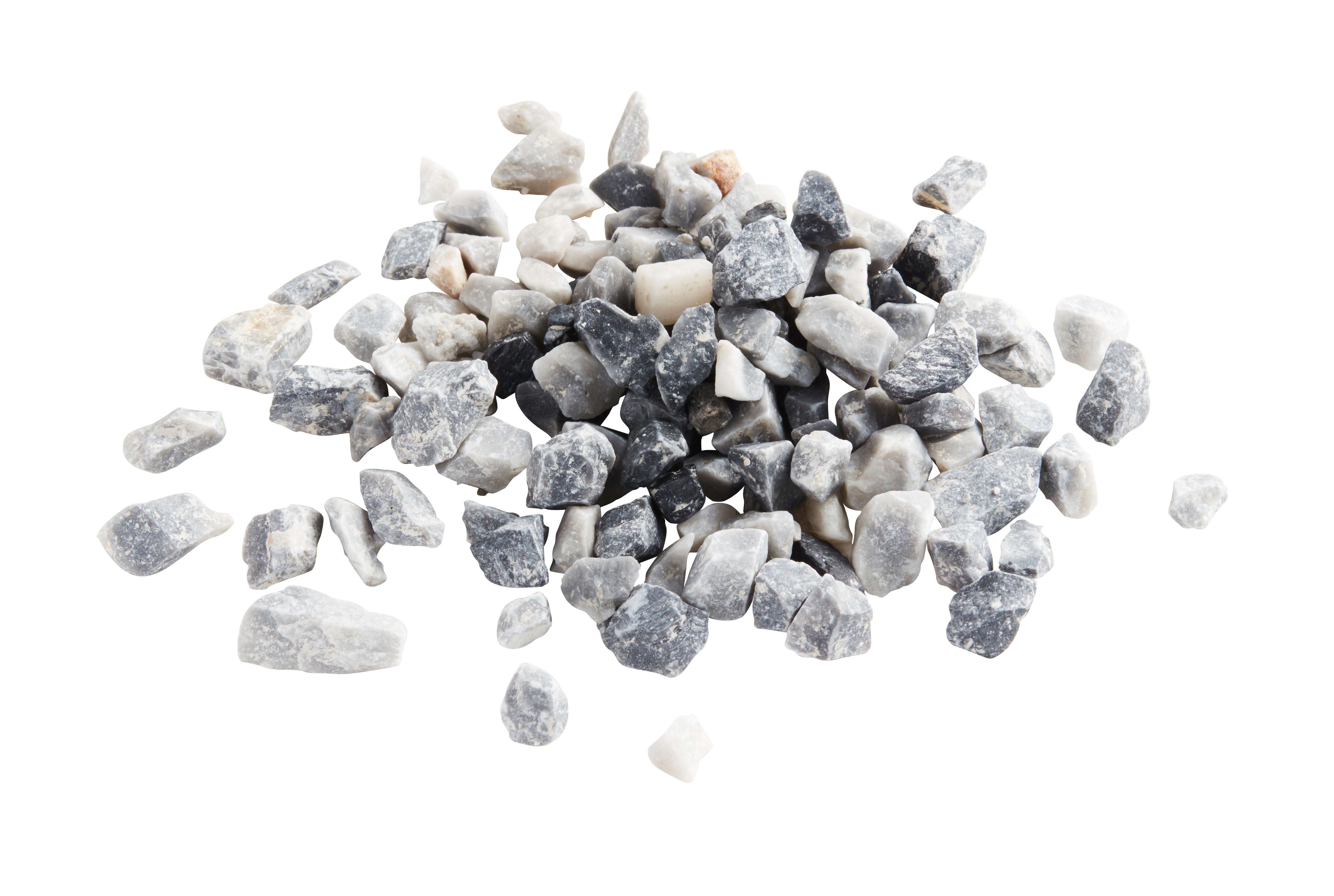 Sac gravier concassé décoratif bleu 8/12 mm, 25 kg - 4