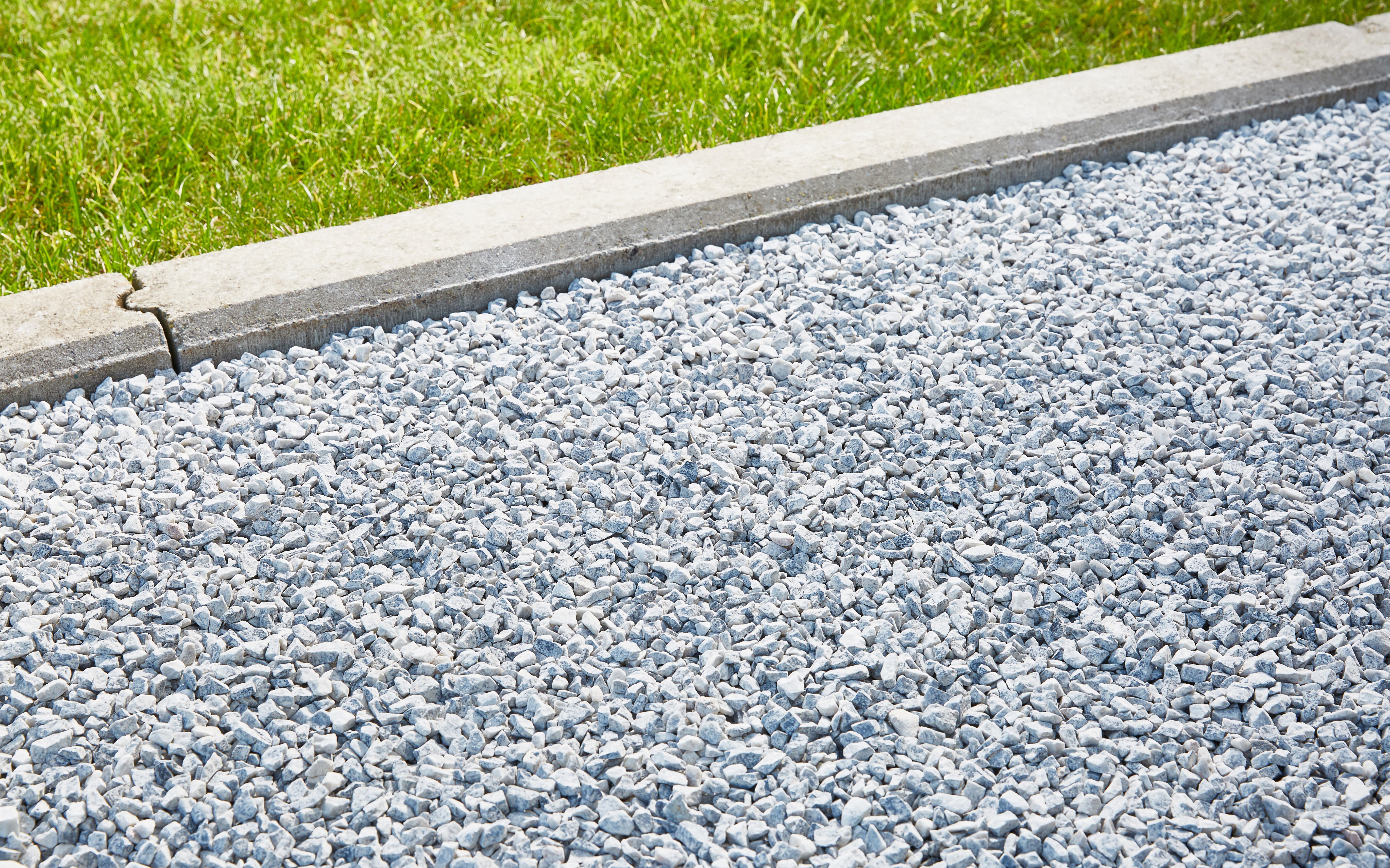 Sac gravier concassé décoratif bleu 8/12 mm, 25 kg - 3