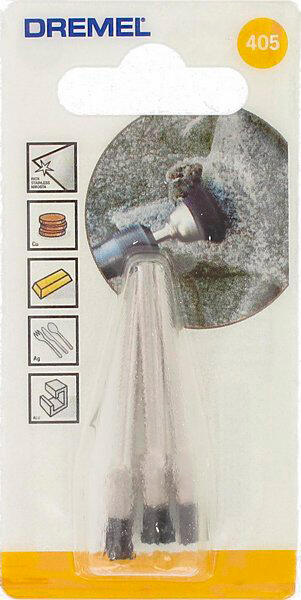 Lot de 3 brosses soie en bout - DREMEL - 3