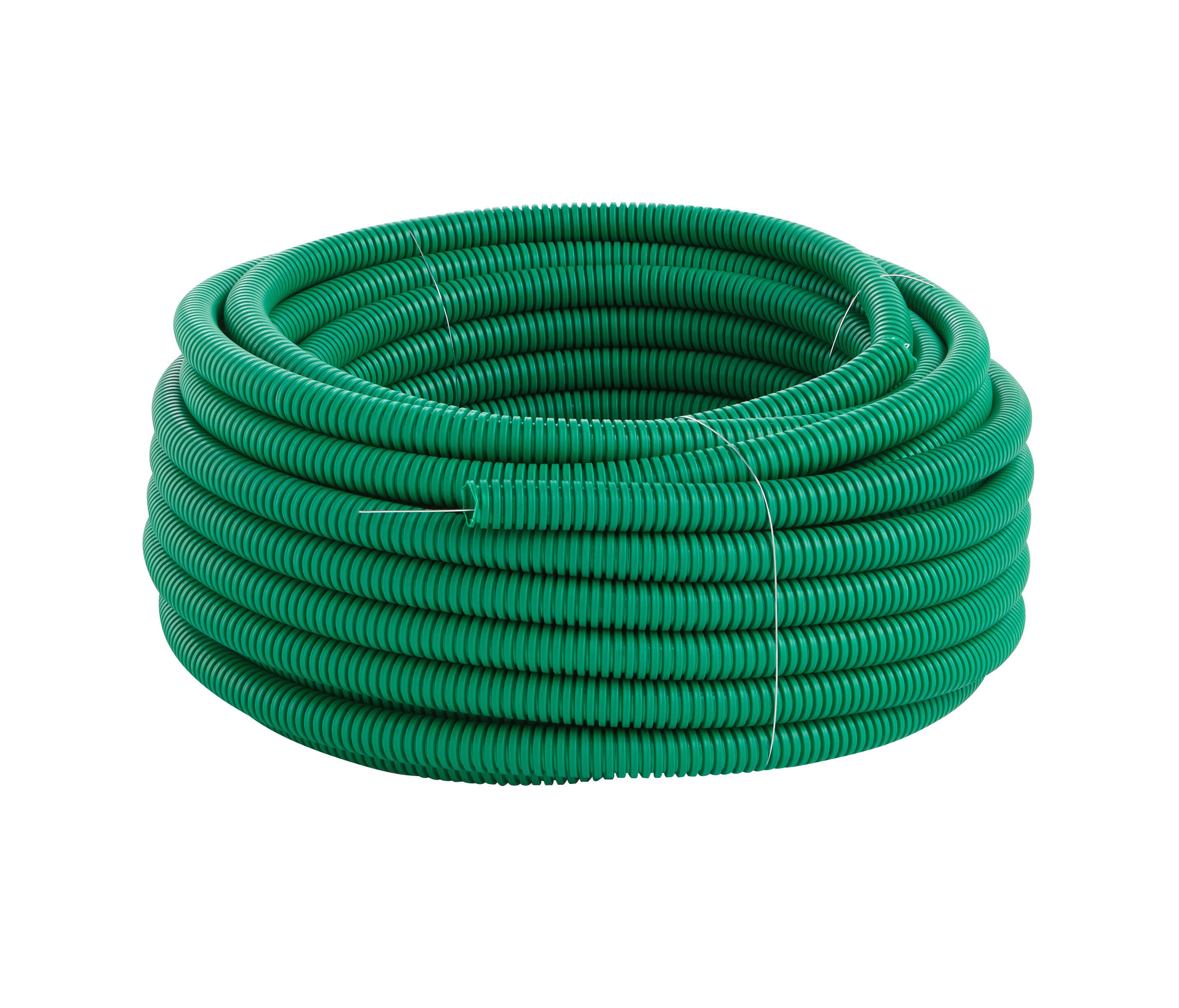 Gaine ICTA Diam.20 mm 25 m vert  - ELYDAN - 2